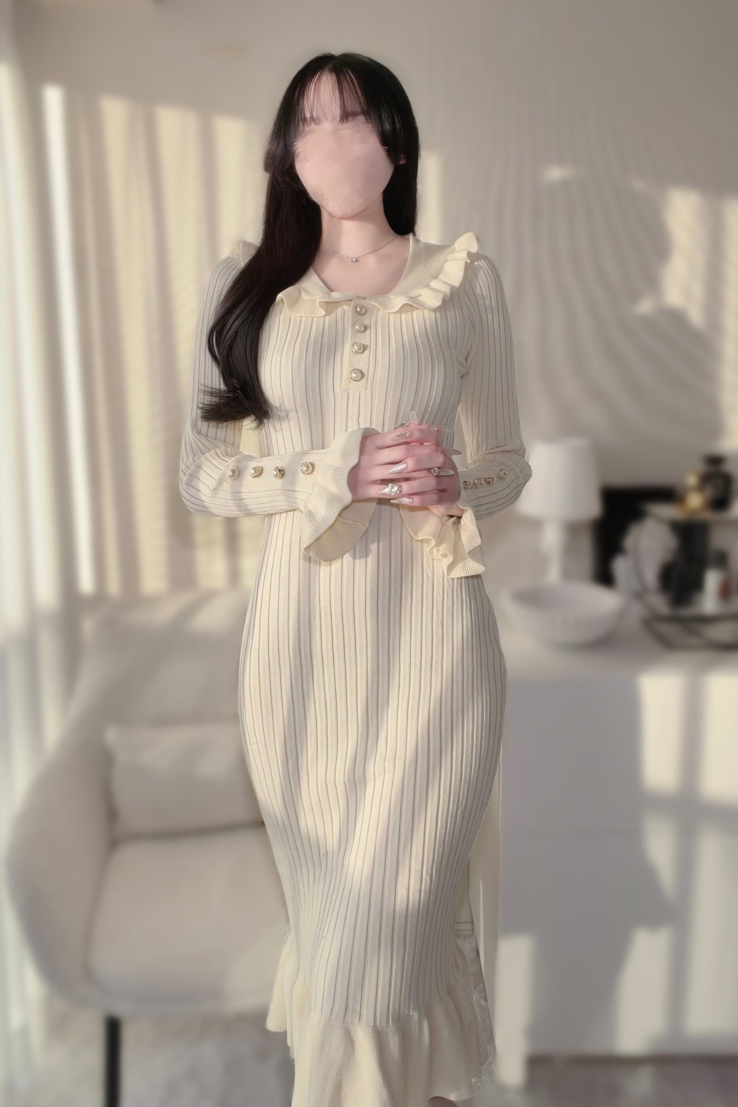 シンプルエレガンスワンピース KR13821