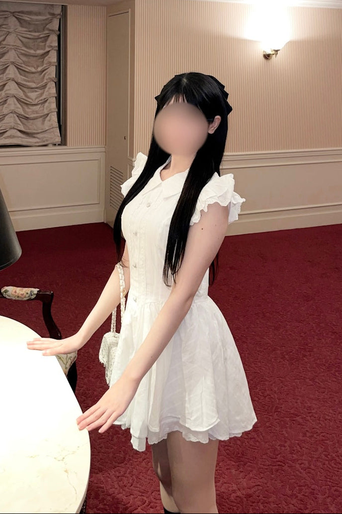 ドロップウエストシャツワンピース KR14792