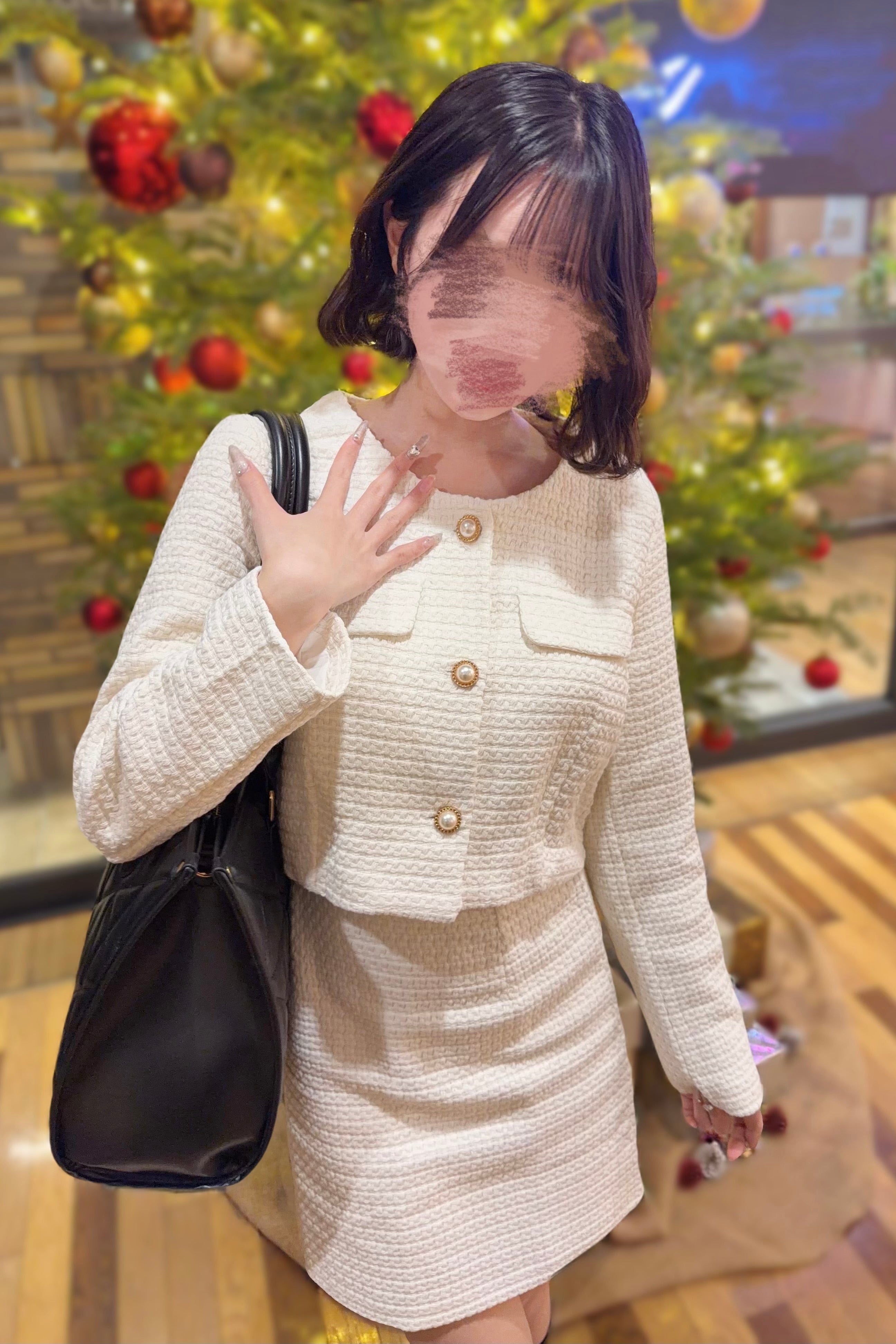 ツイードクロップドセットアップ KR13186