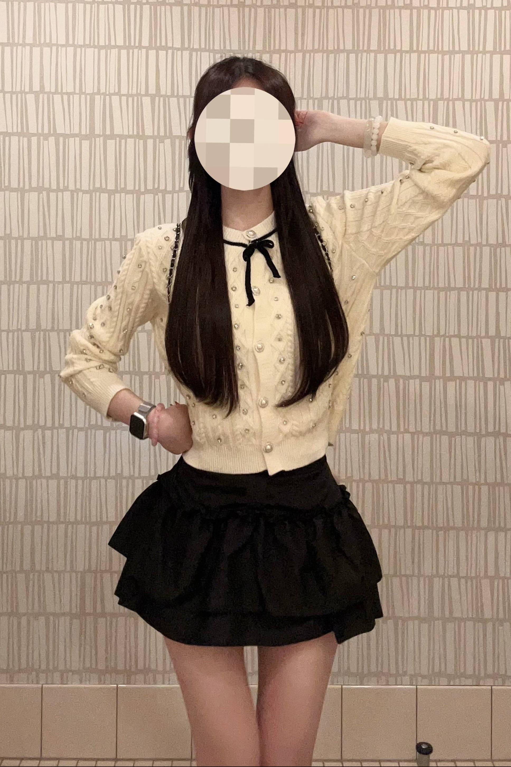シンプルフリルスカート KR14739