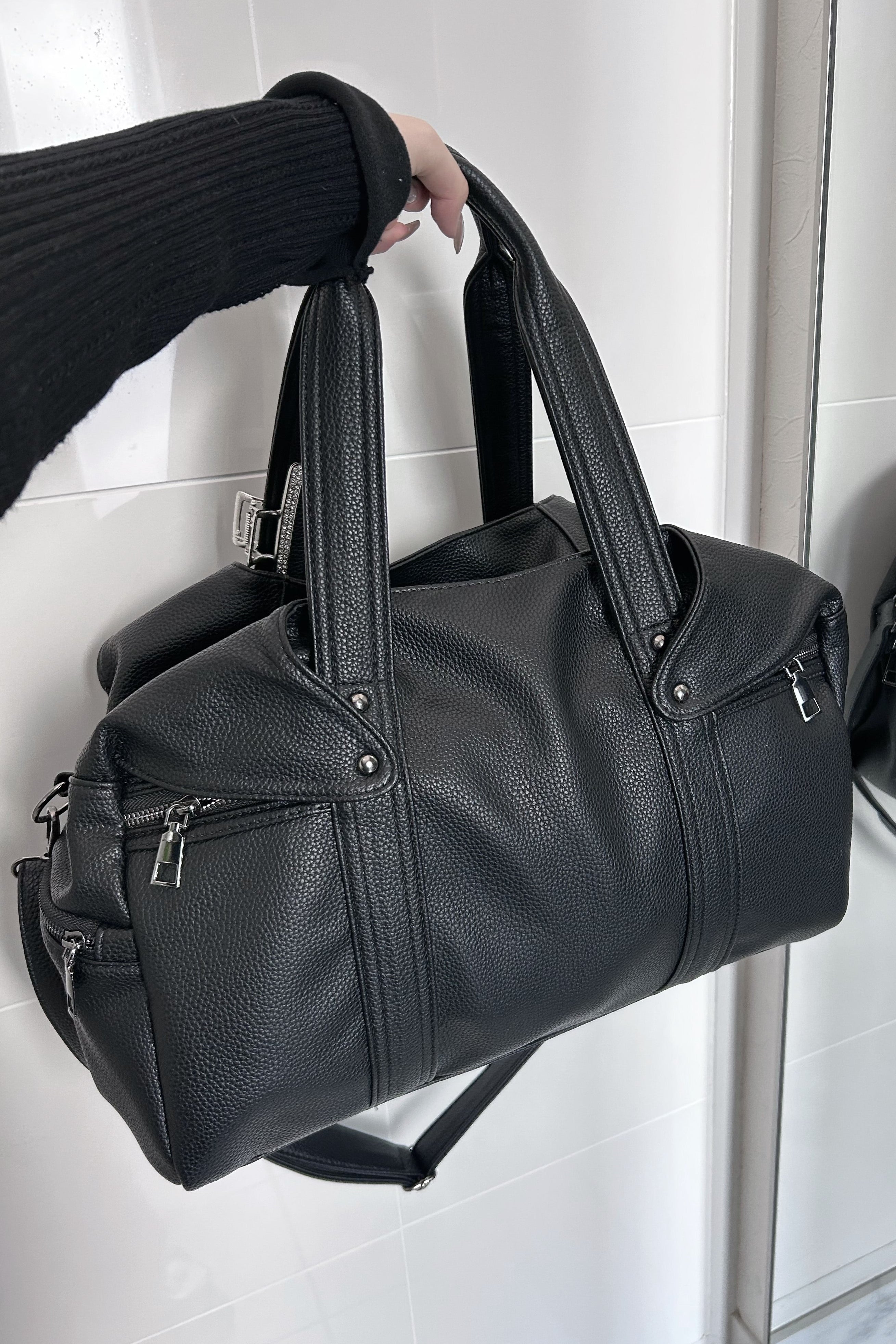 レザーベーシックボストンバッグ KR14142