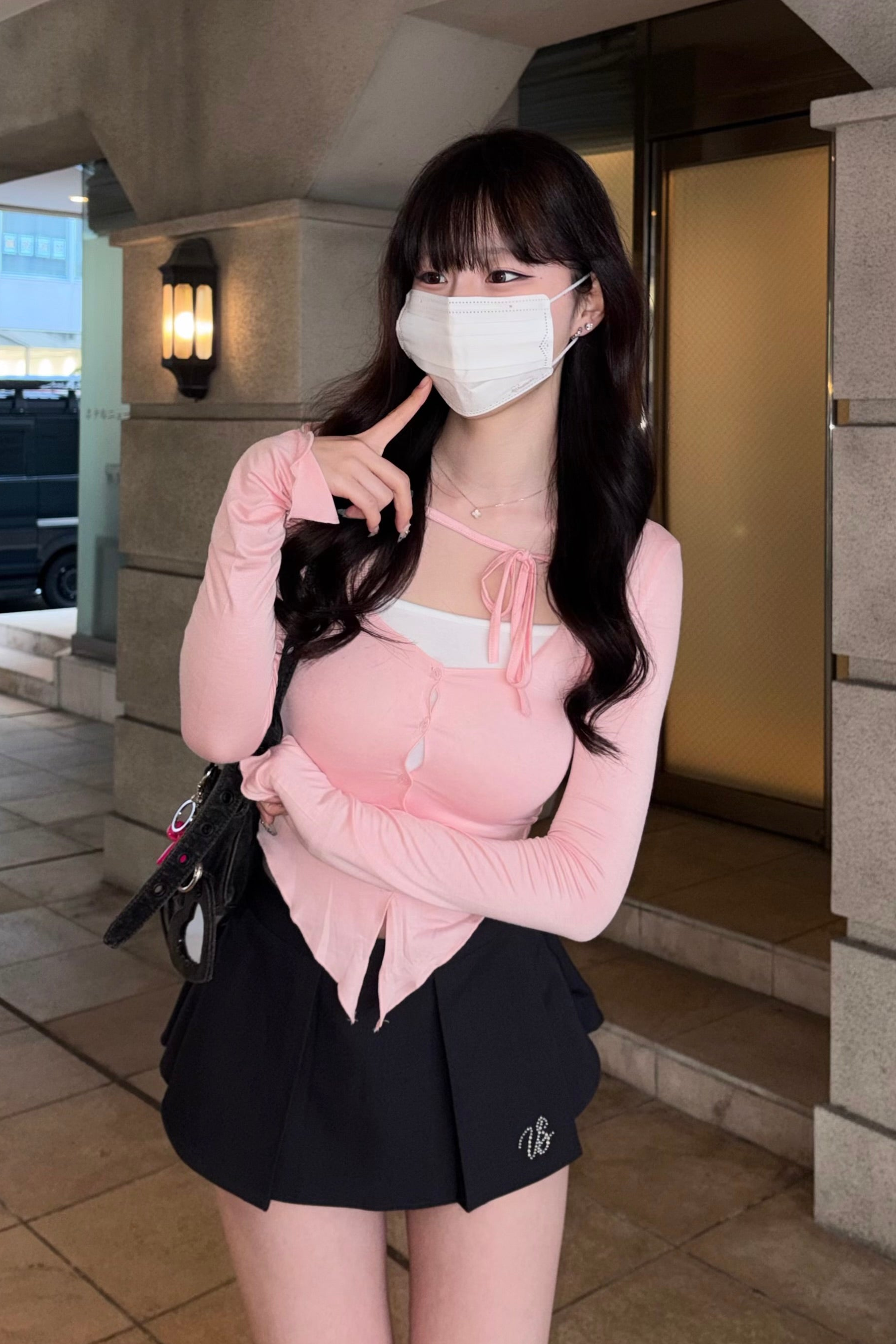 デコルテリボンカーディガン KR14279