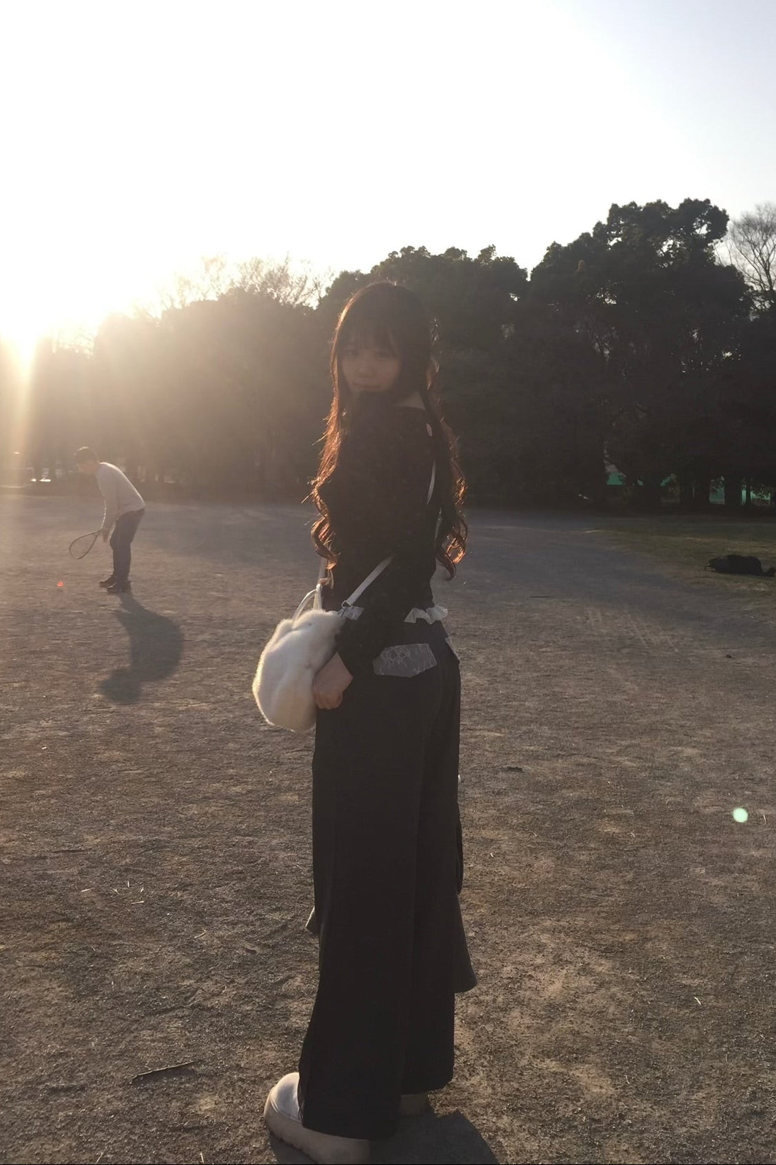 ウエストフリルハイウエストパンツ KR14166