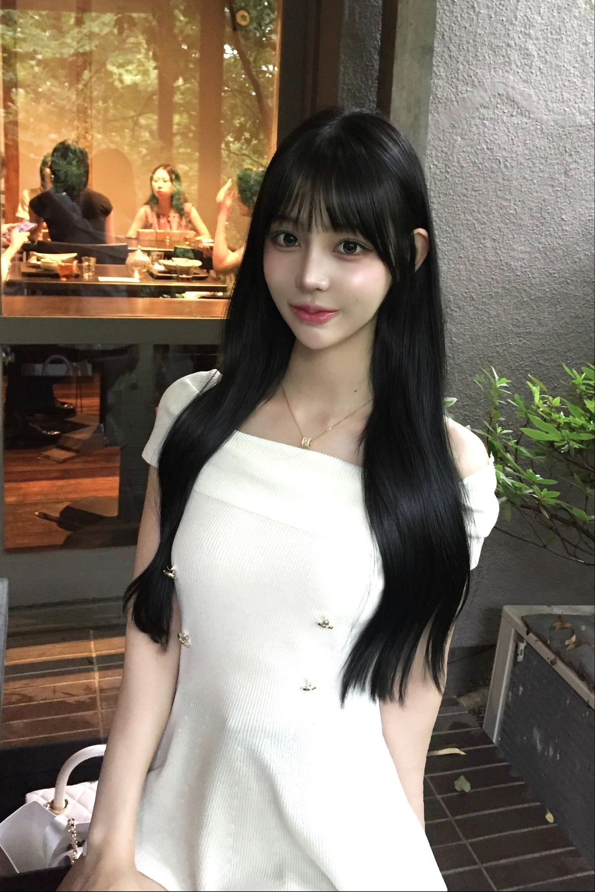 バレルペンダントチェーンネックレス KR15585