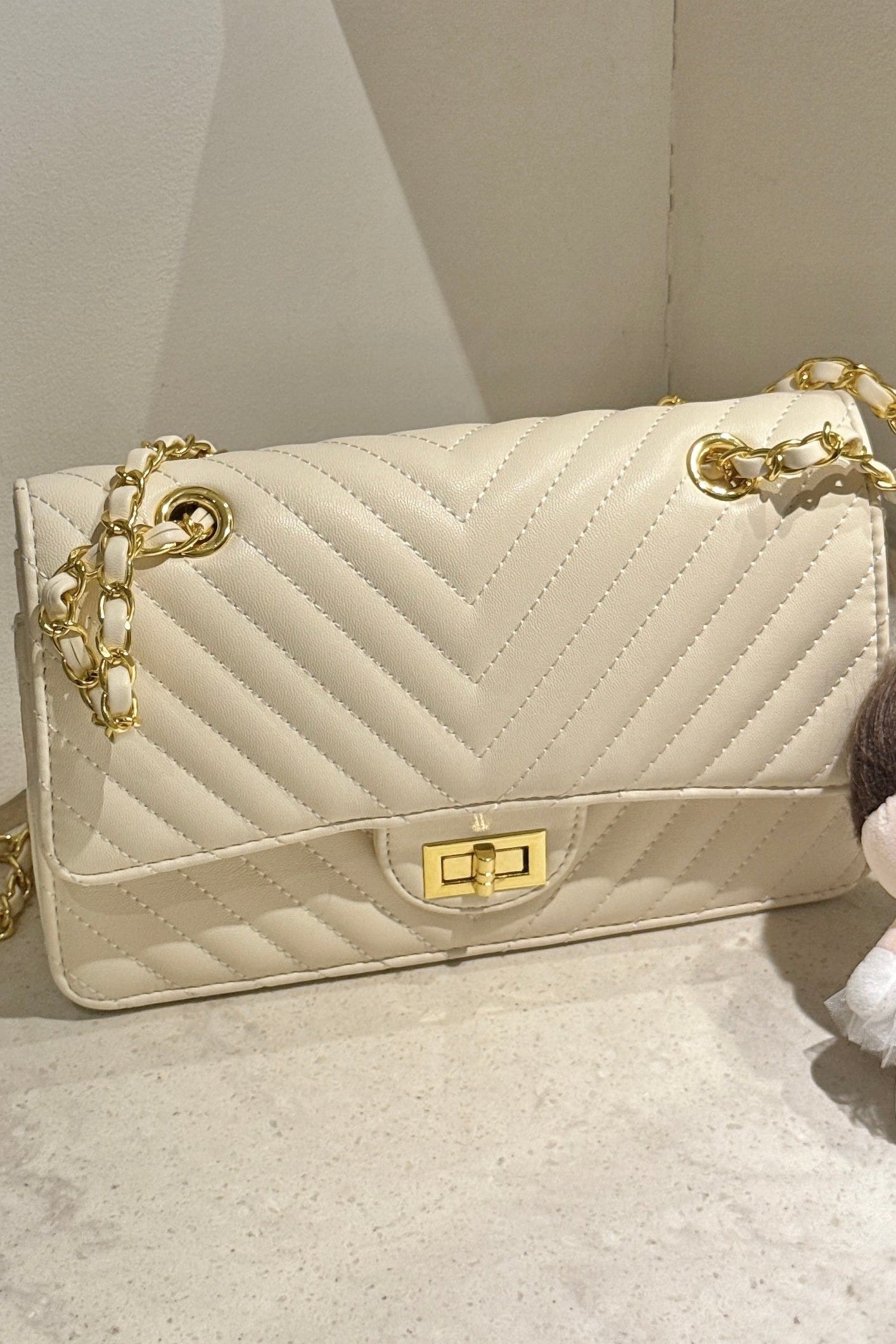 ラグジュアリーキルティングバッグ KR13657