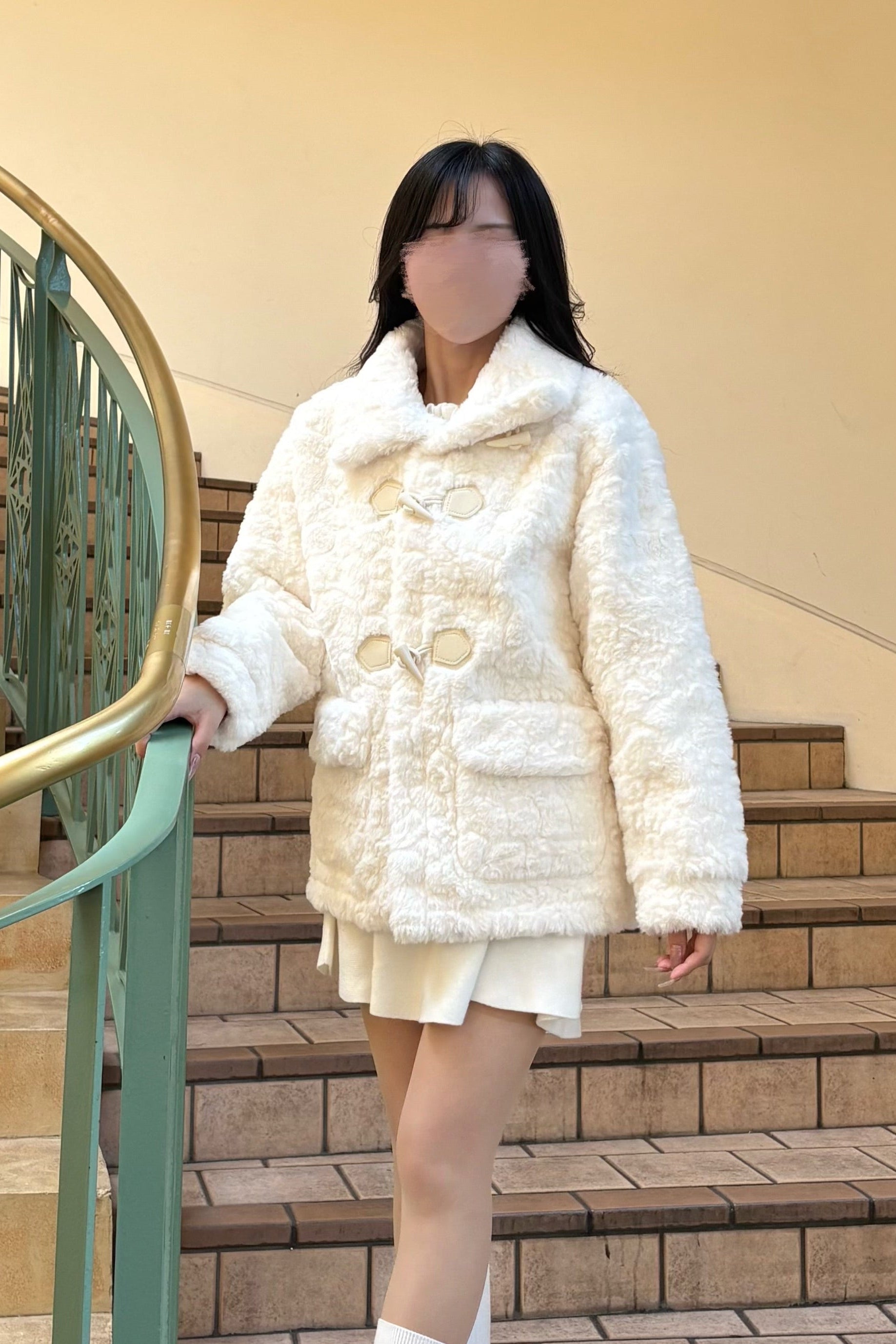 モコモコダッフルコート KR30061