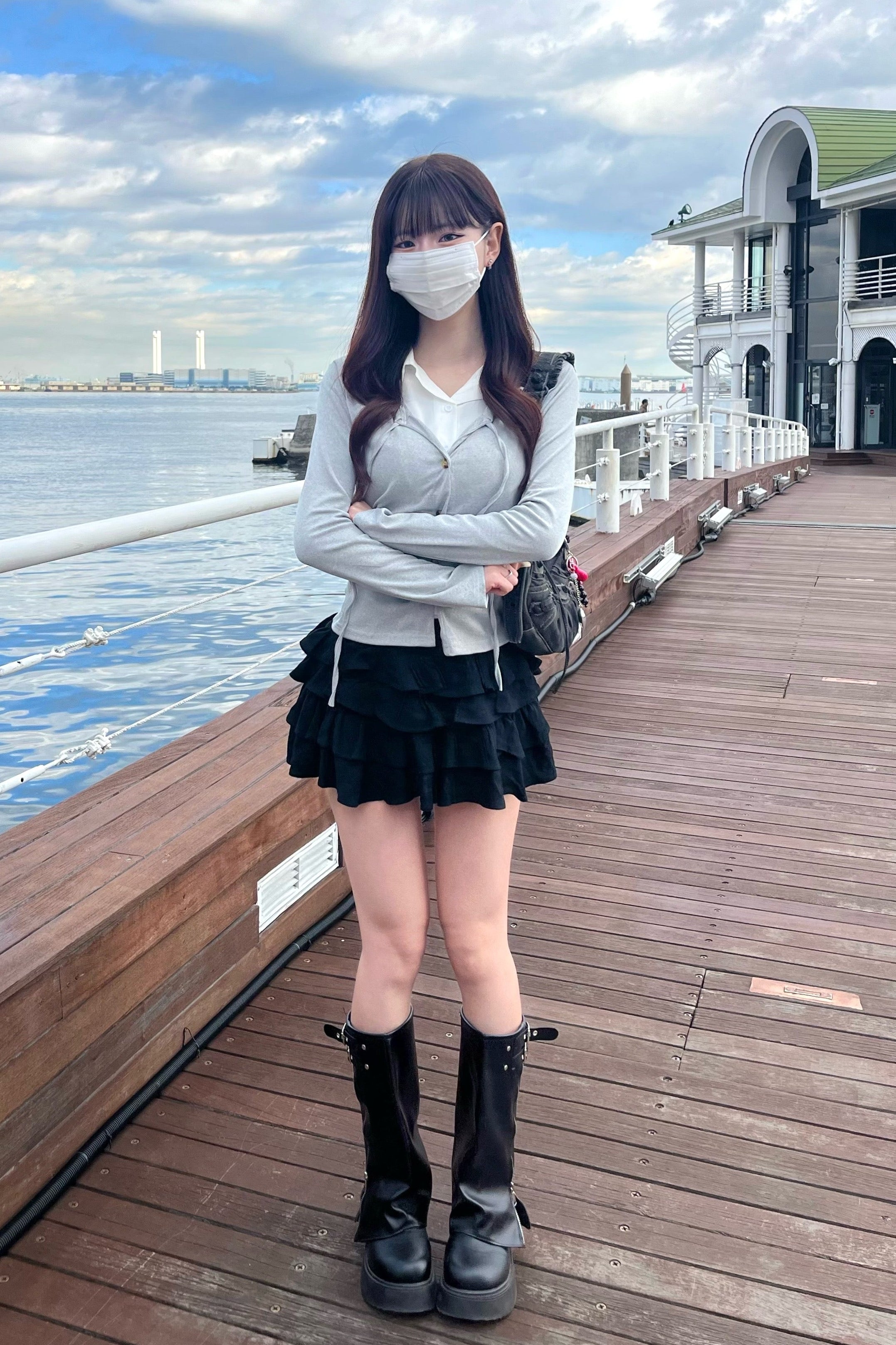 フェイクレイヤードカーディガン KR13710