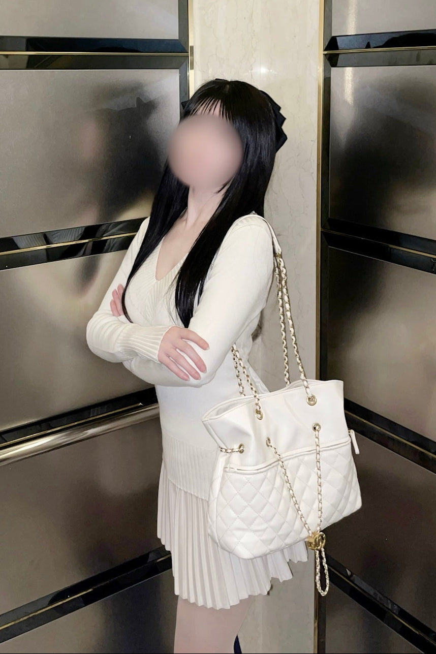 キルティンチェーントートバッグ KR14072