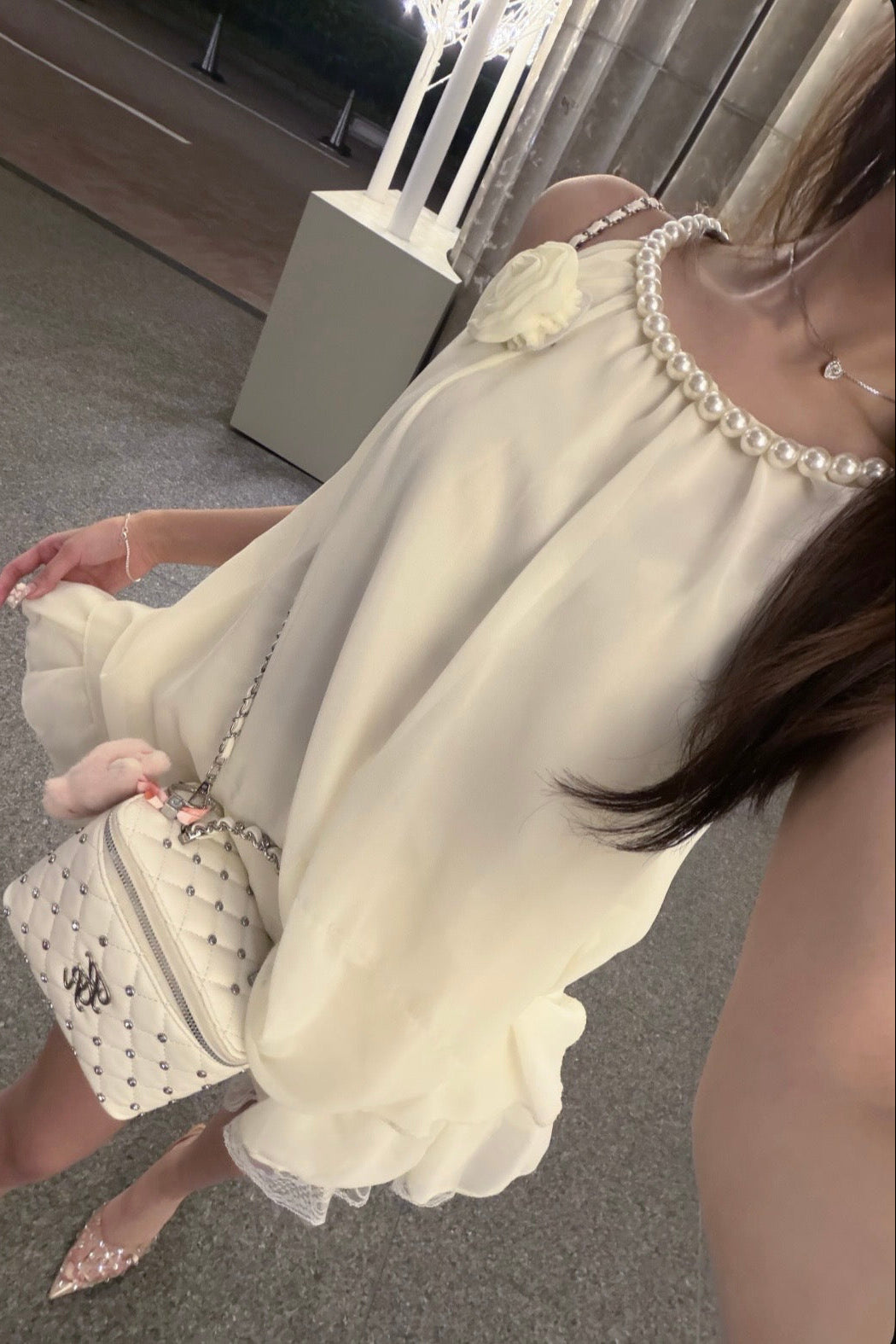 シフォンミニワンピース KR14550
