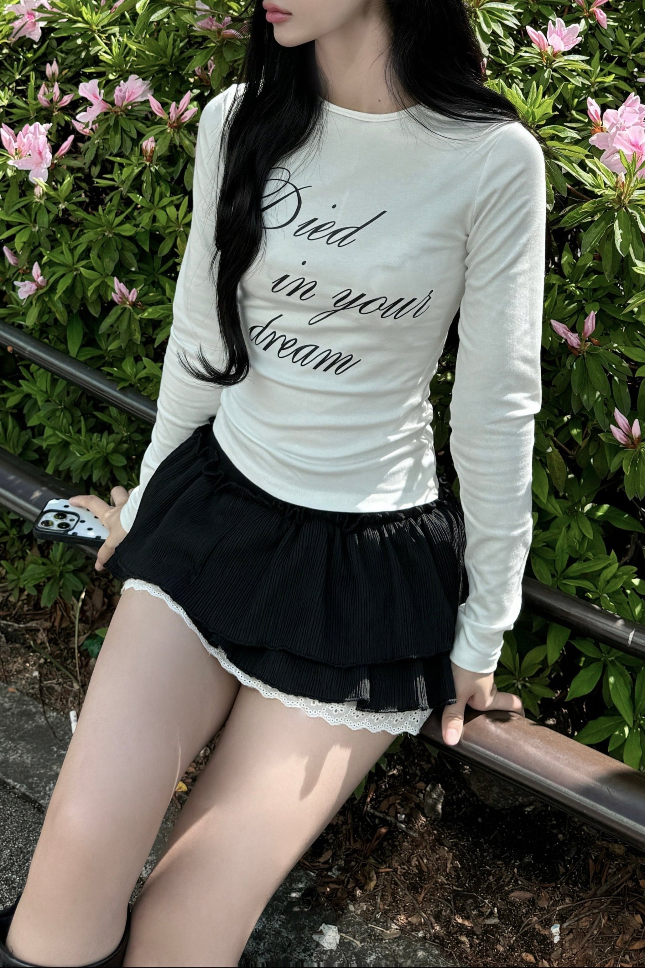 flir race tiered skirt KR10028