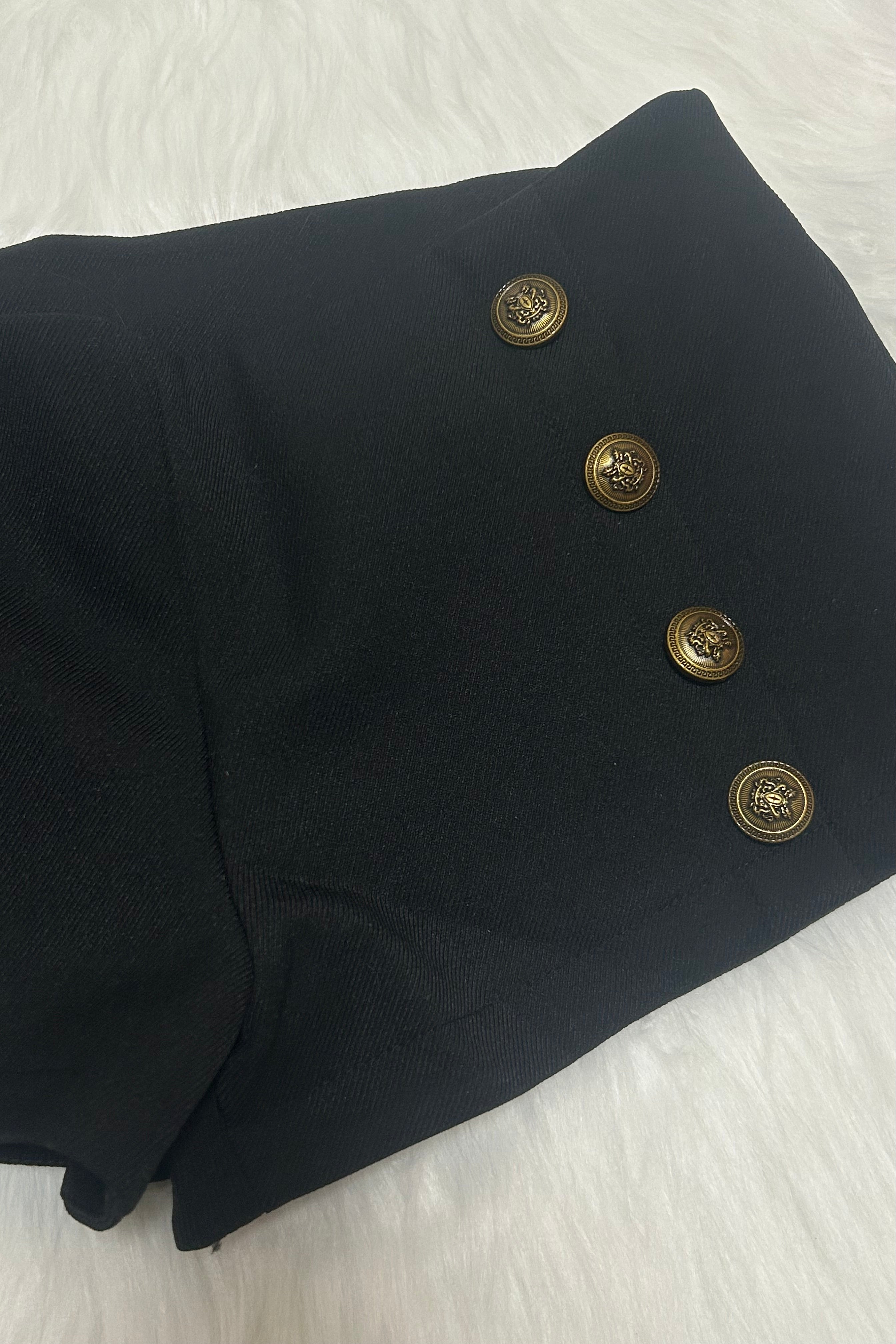 サイドボタンラインショートパンツ KR14055