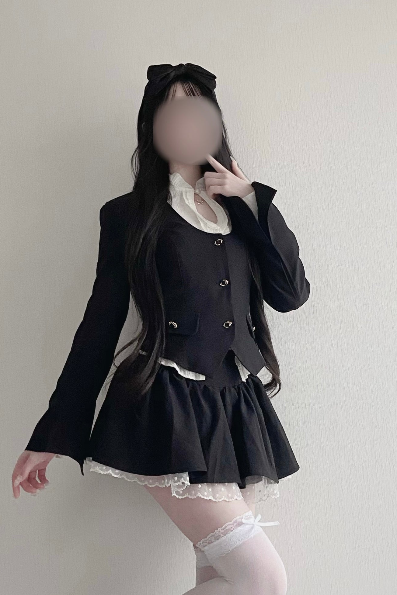 フロントボタンジャケットセットアップ KR30478