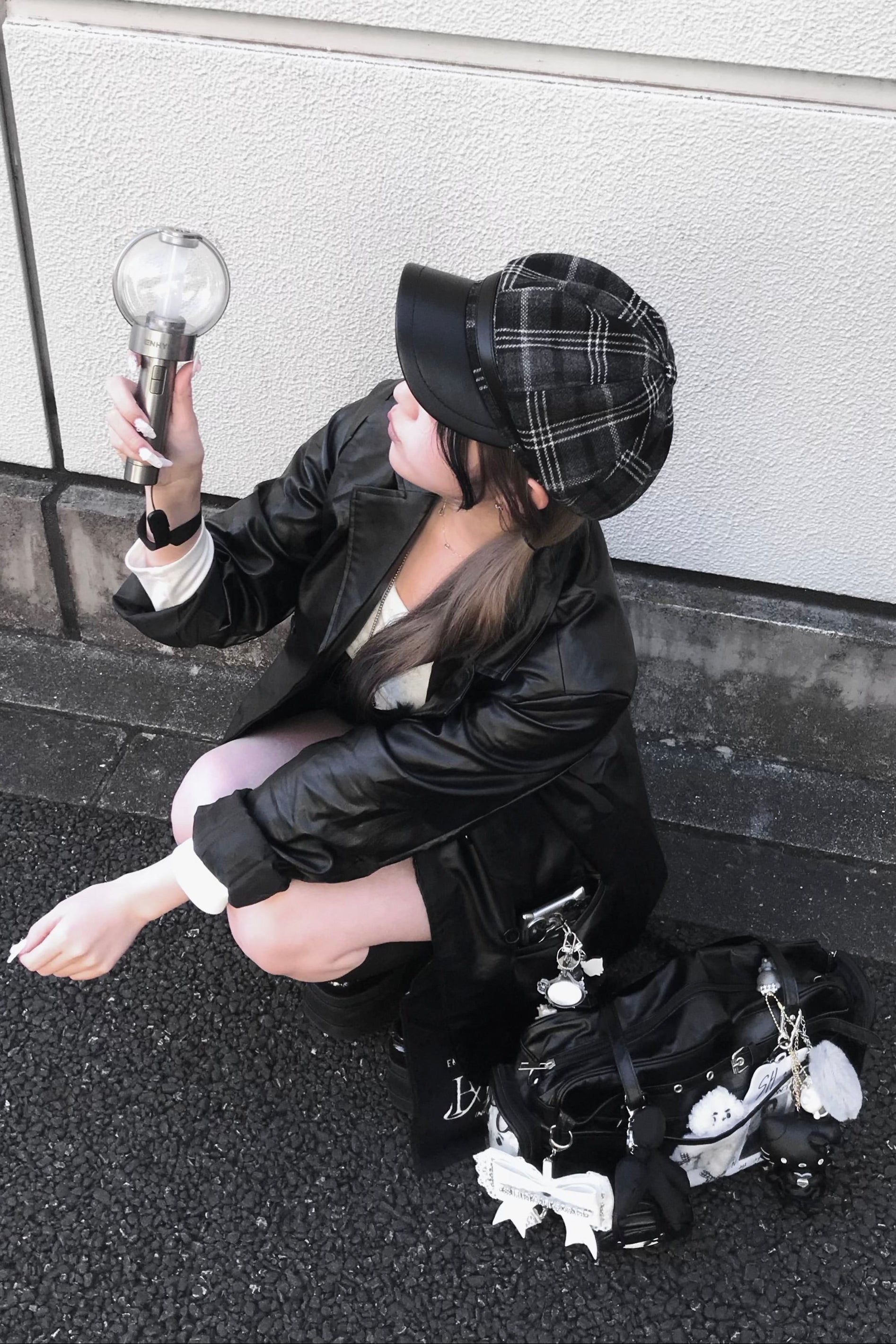 クリアベルトデザインバッグ KR13572