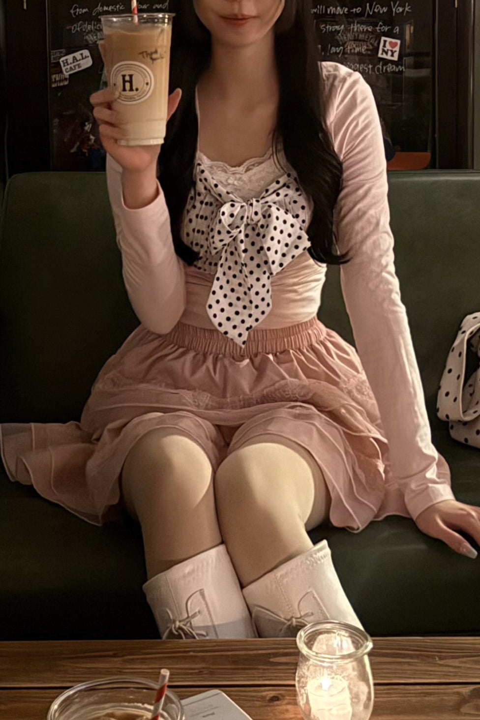 ドットリボンガーリートップス KR14194