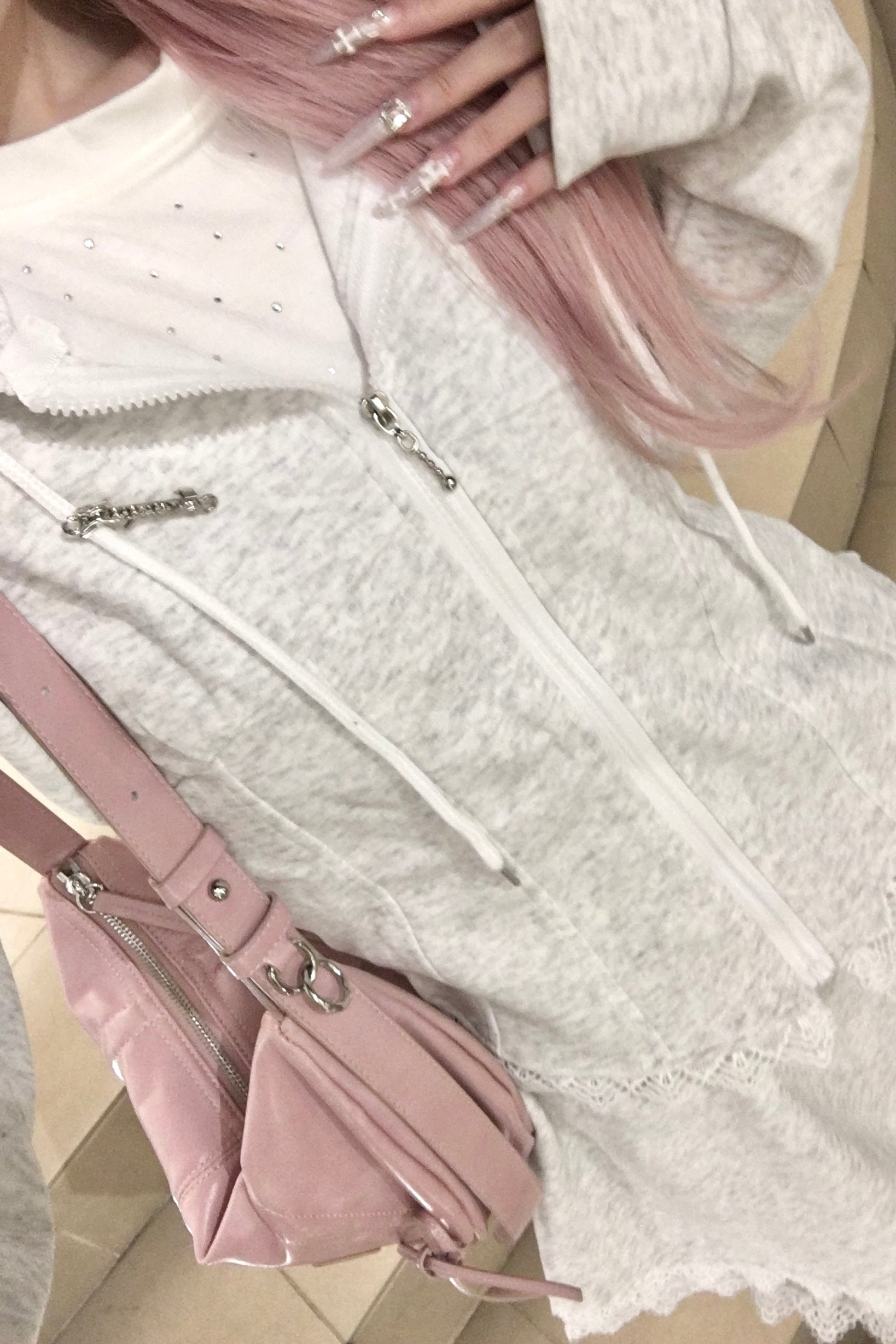 フリルスウェットセットアップ KR13428