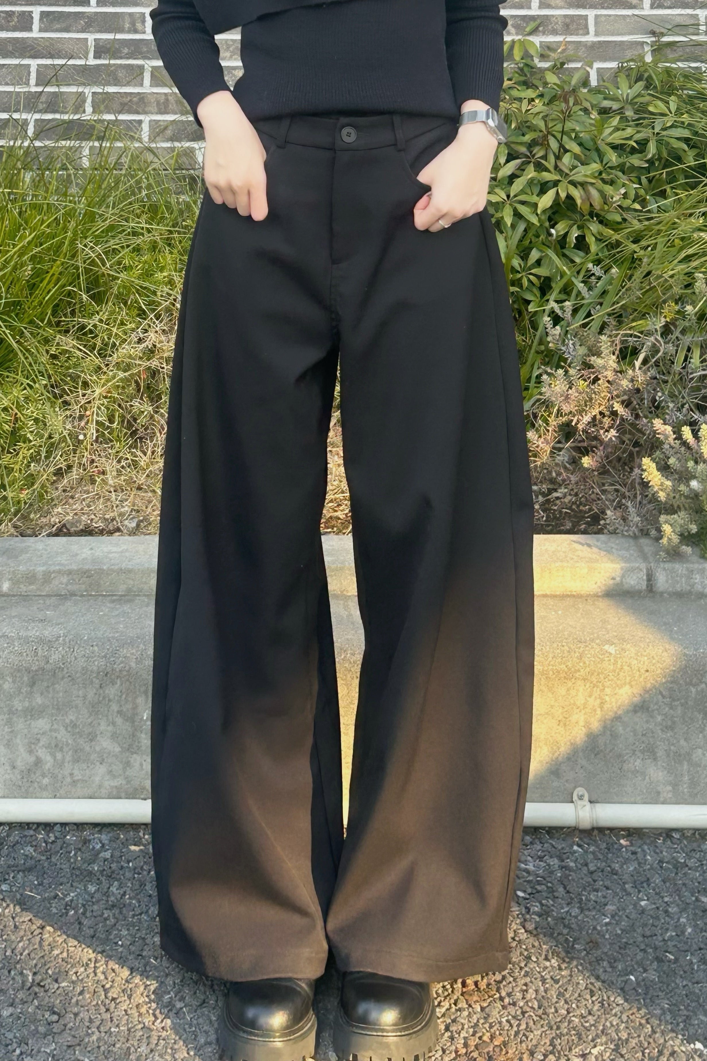 カジュアルカーブドブレードパンツ KR14094