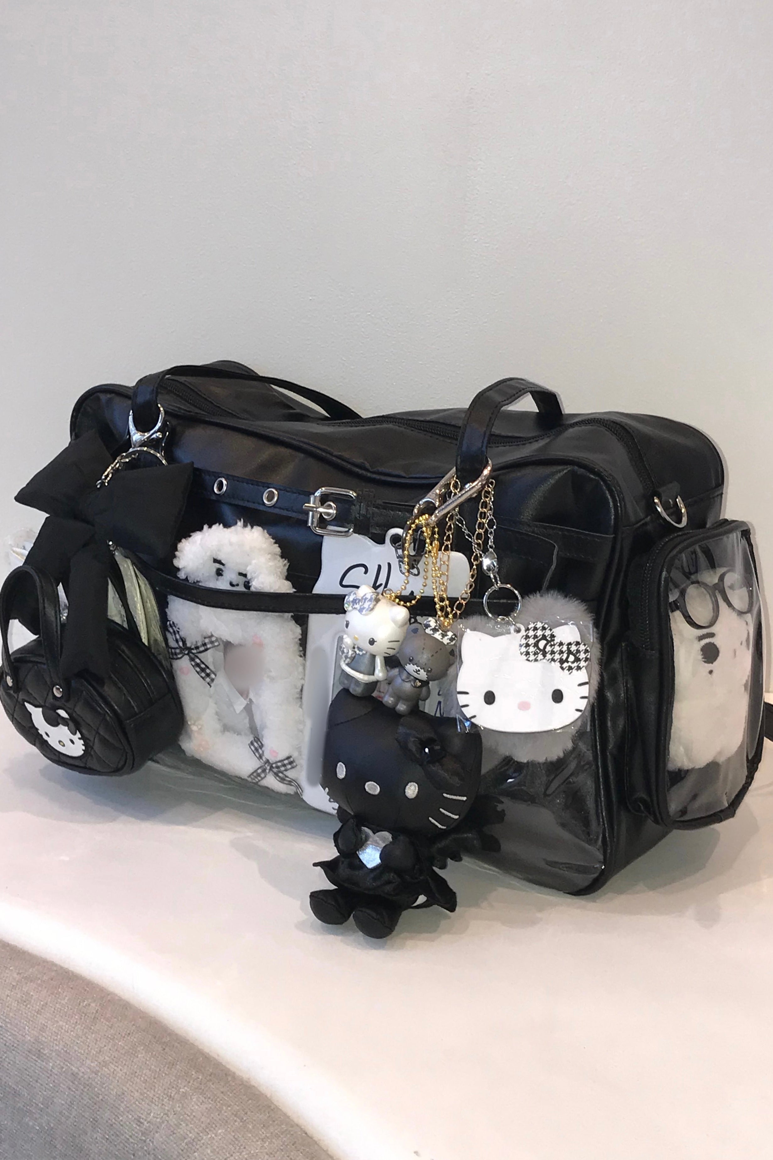 クリアベルトデザインバッグ KR13572