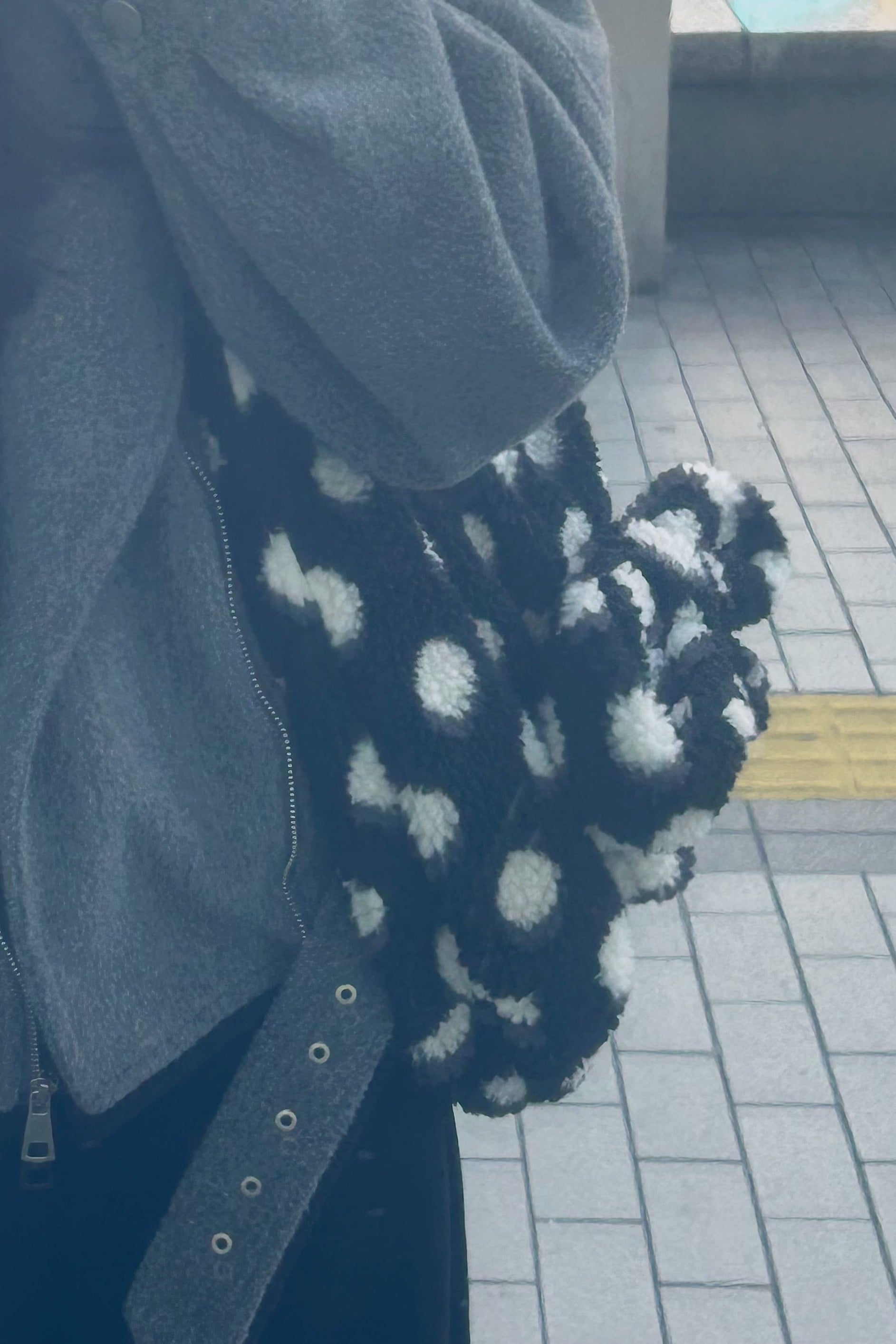 ドットリボンボアトートバッグ KR14099