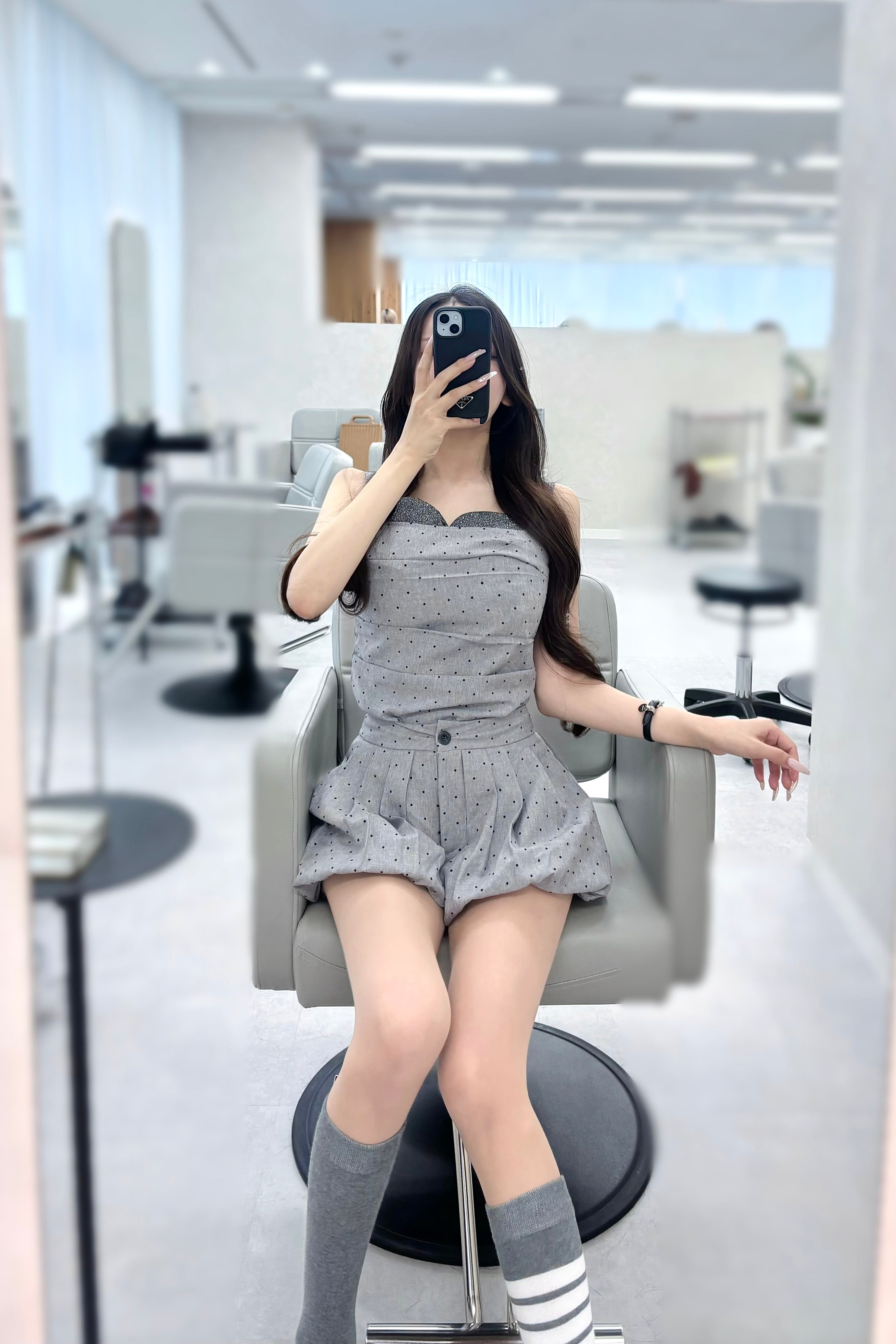 ドットビスチェセットアップ KR30615