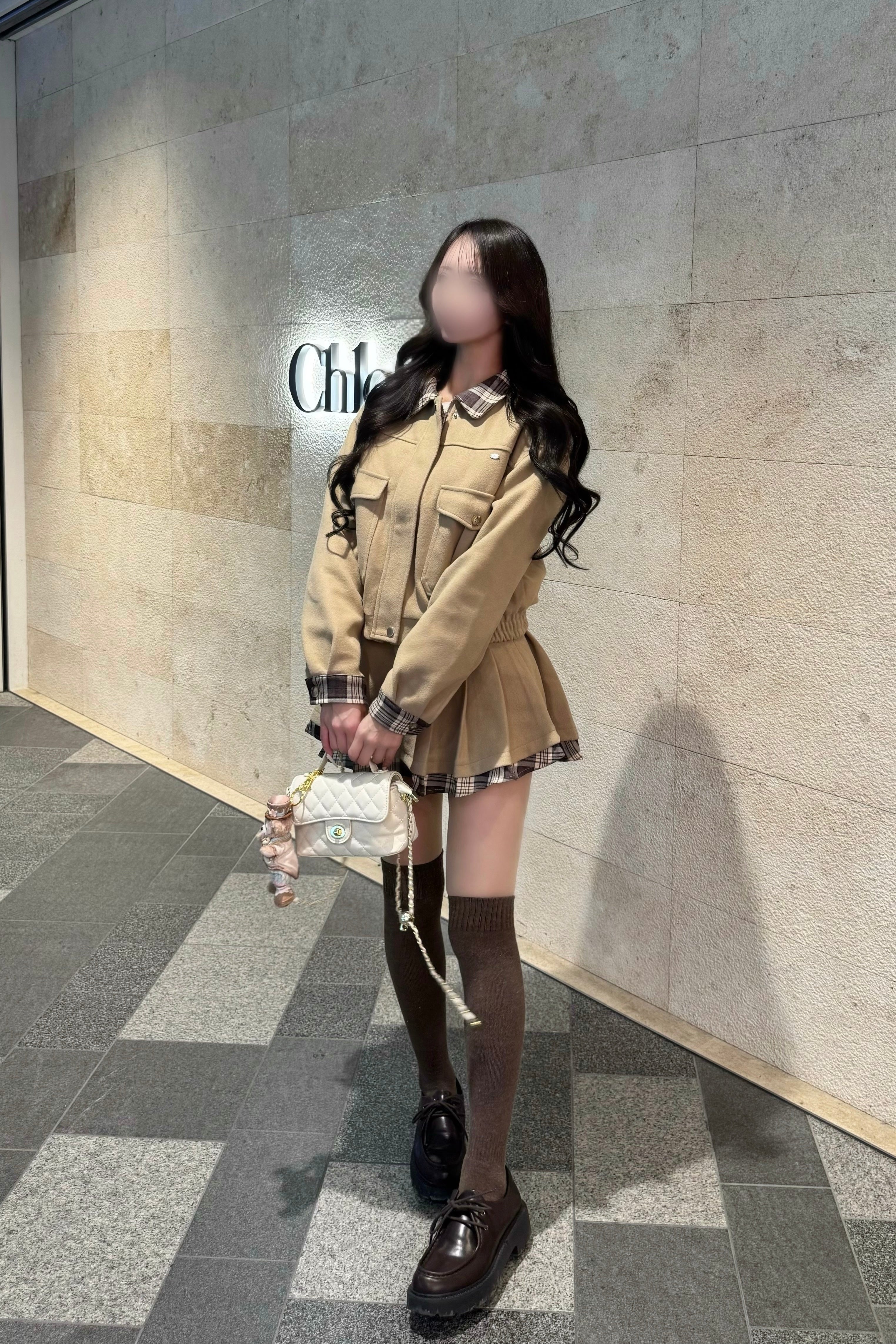 クラシカルチェックセットアップ KR30317