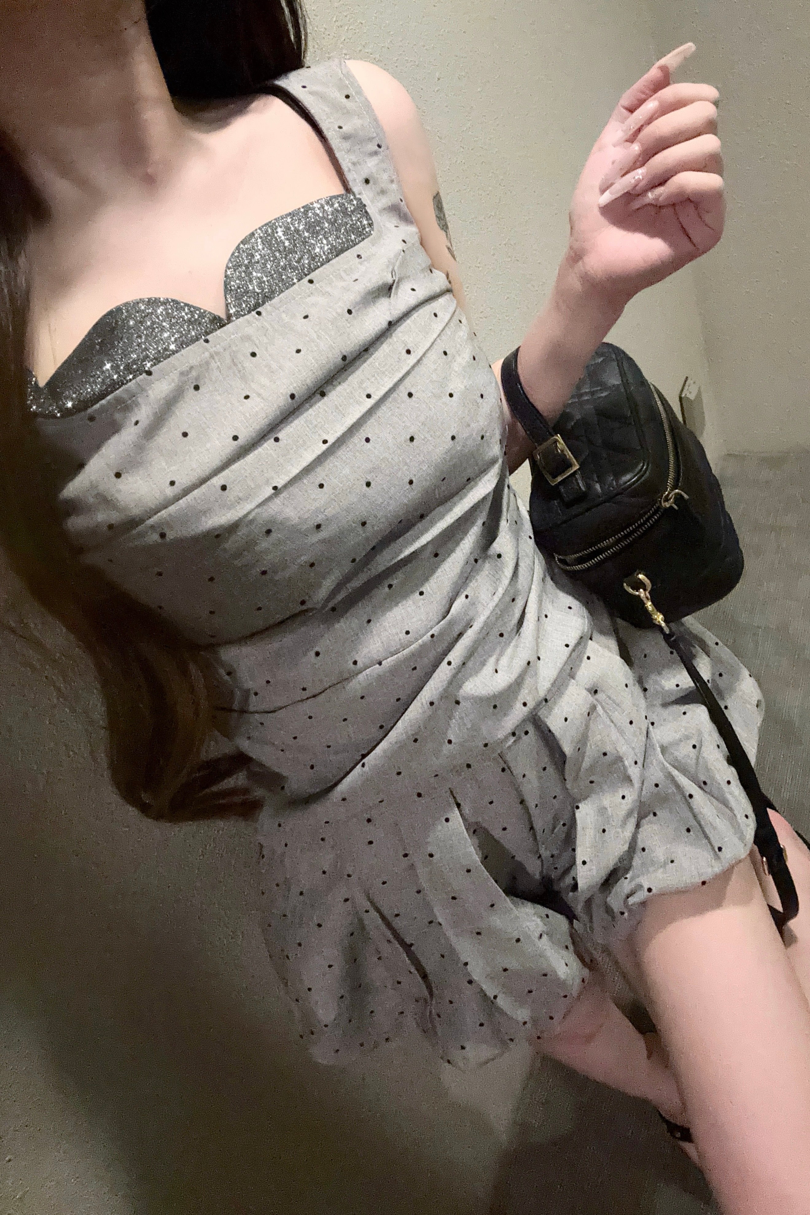 ドットビスチェセットアップ KR30615