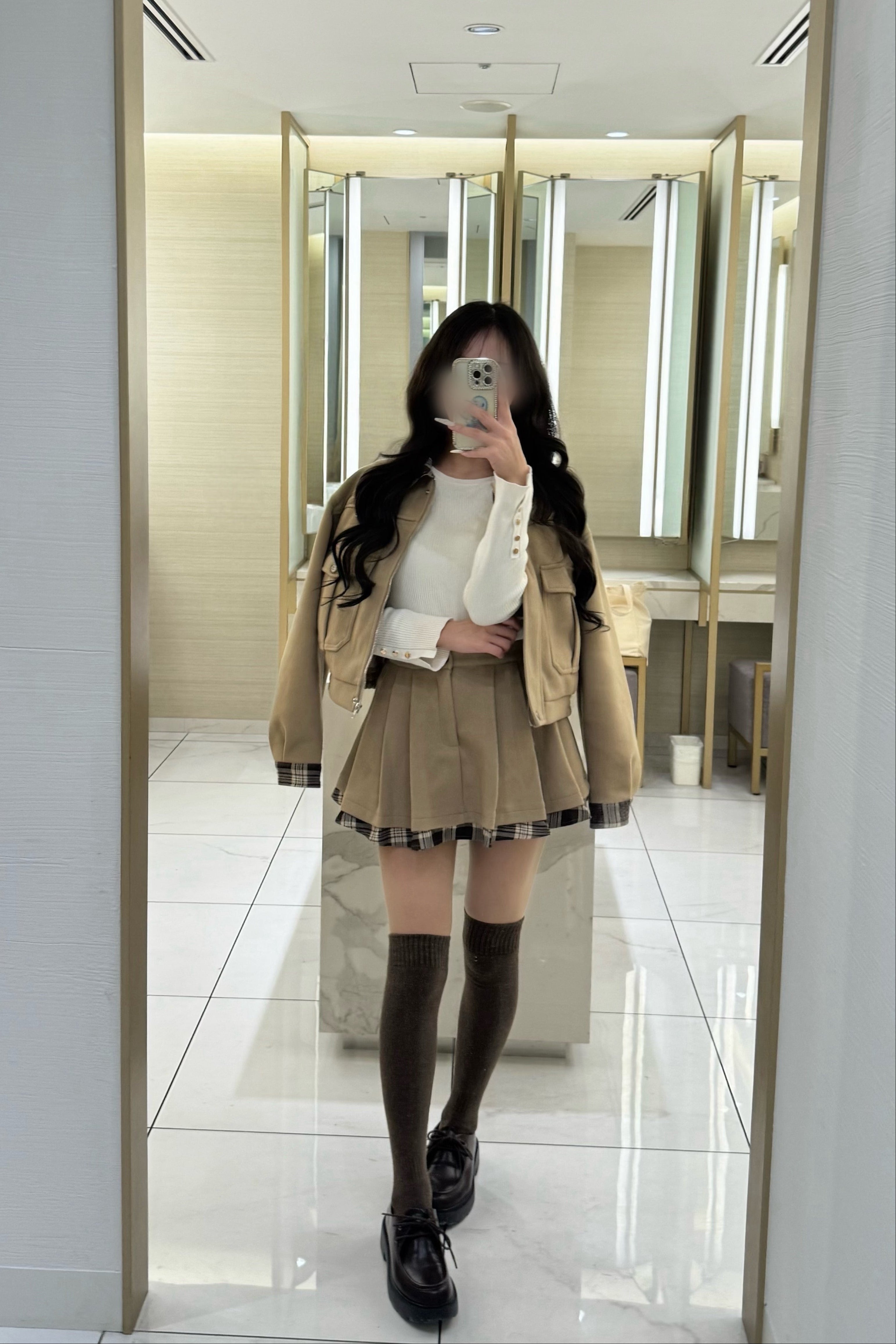 クラシカルチェックセットアップ KR30317