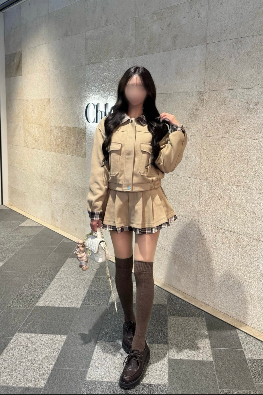 クラシカルチェックセットアップ KR30317