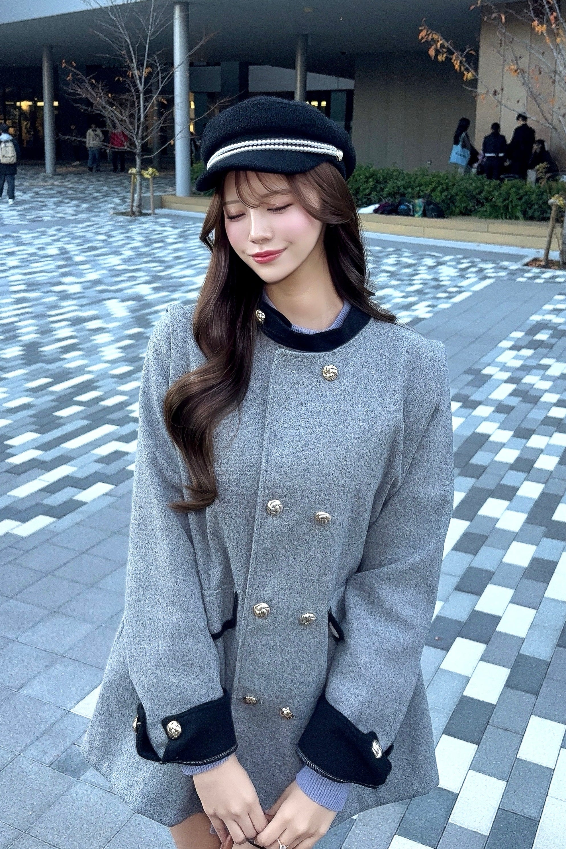 パールデザインキャスケット KR13686