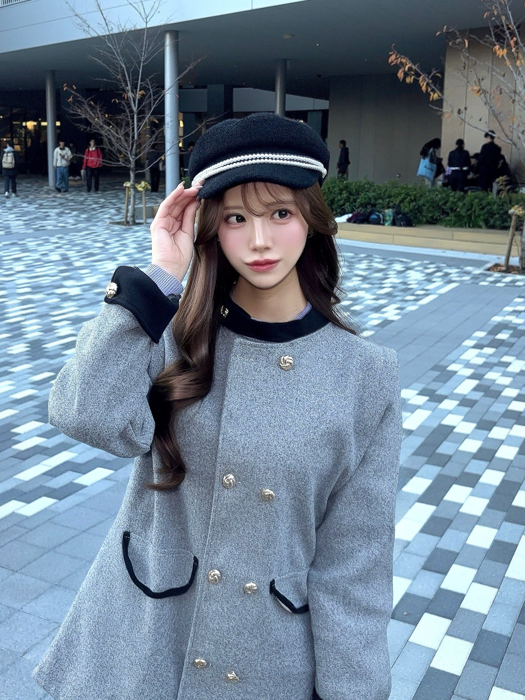 パールデザインキャスケット KR13686