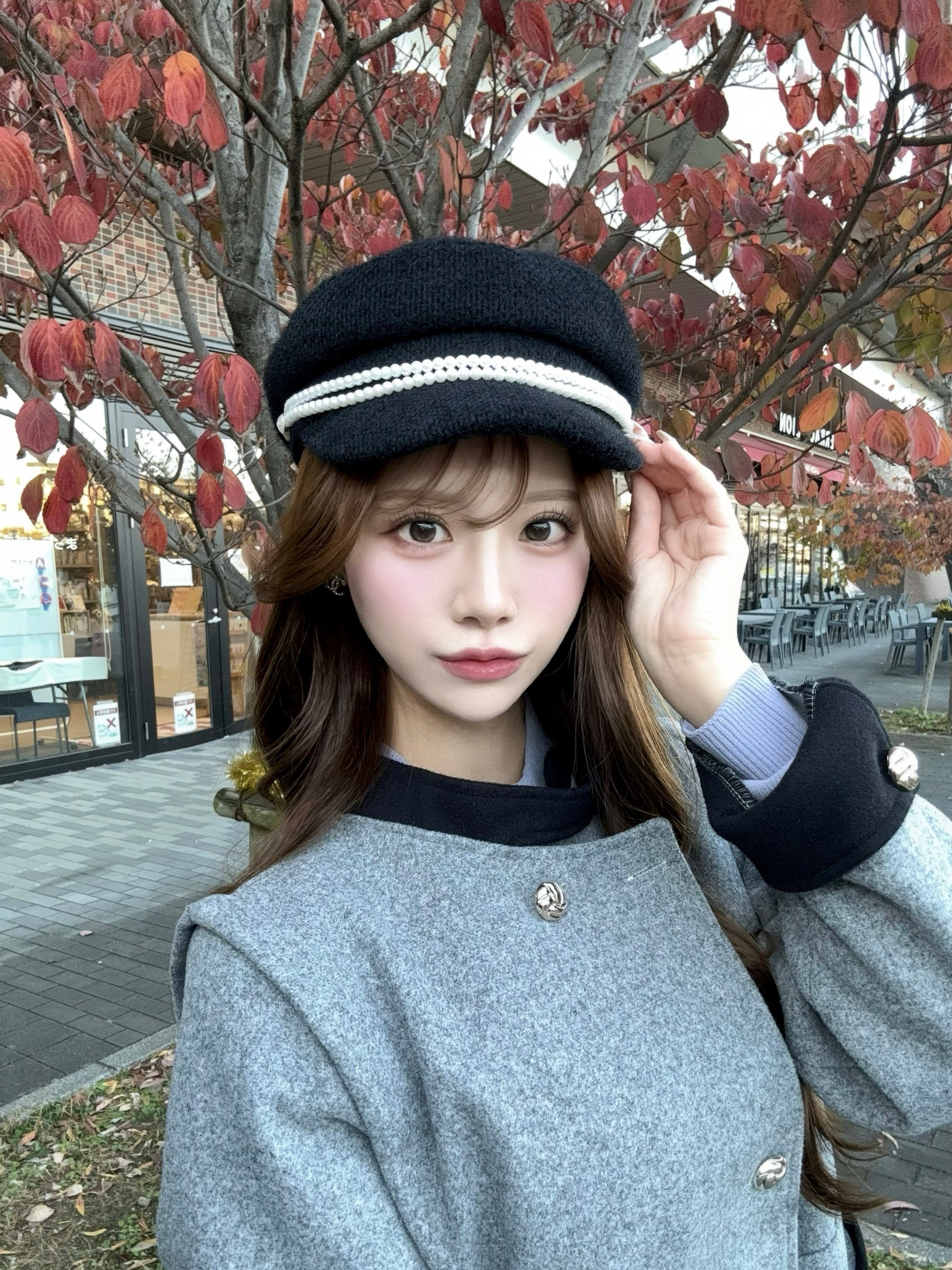 パールデザインキャスケット KR13686