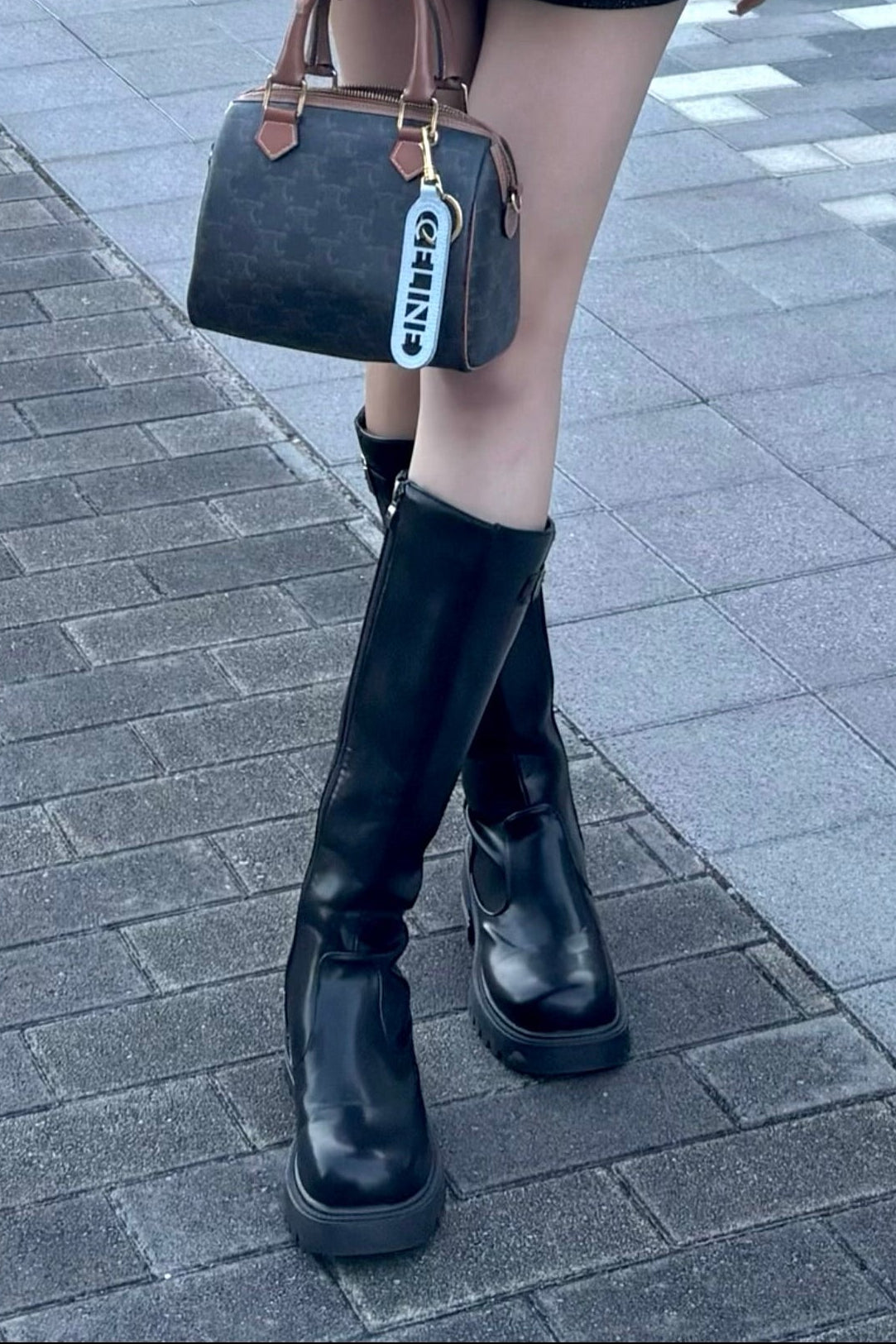 ロングヒールブーツ KR13681