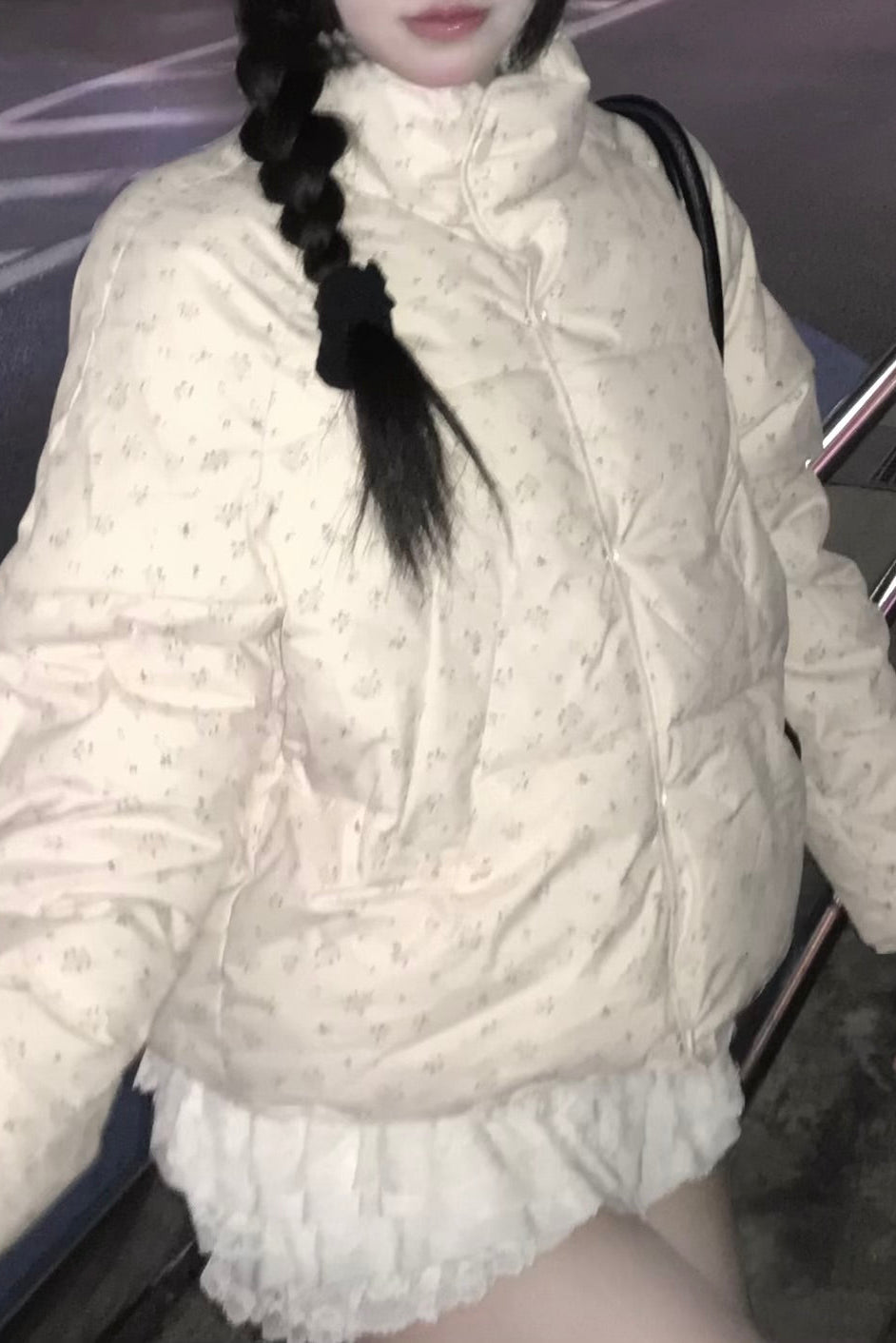 フラワーキルティングダウン KR30137