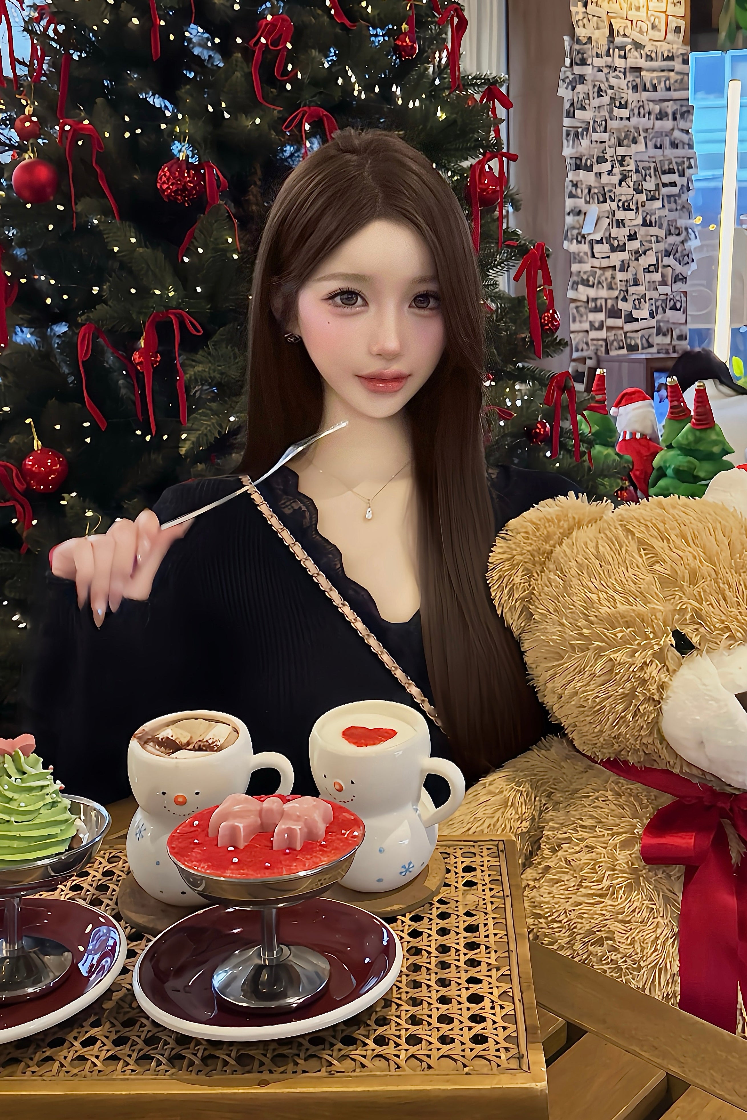 レースカラーカーディガン KR13758