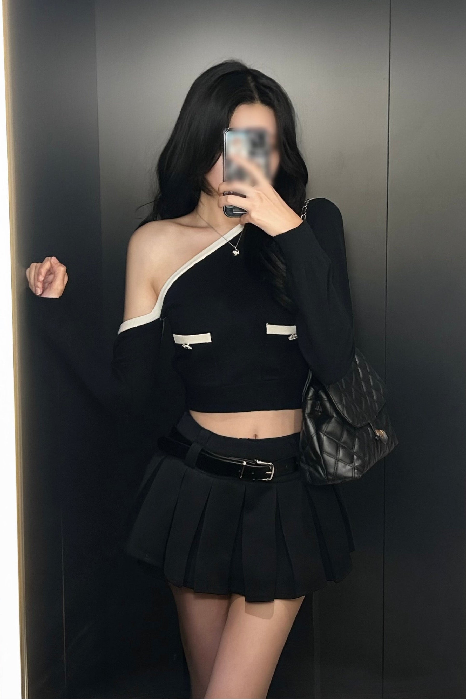 ワンショルアシメカットソー KR11674