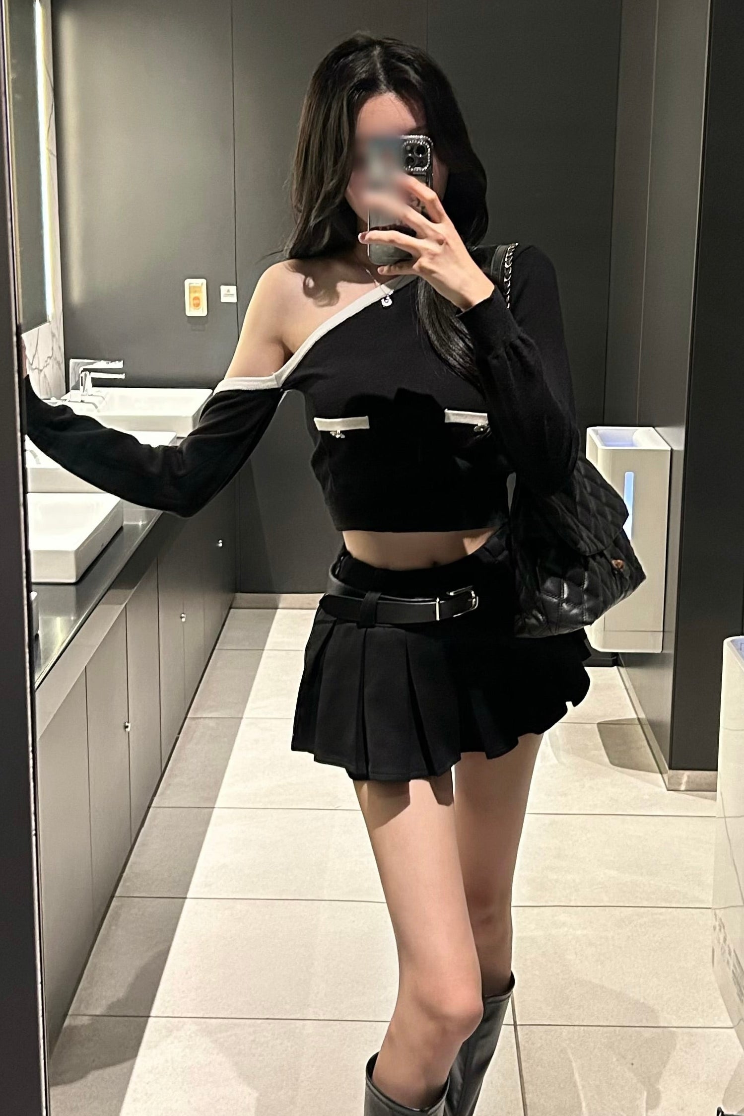 ワンショルアシメカットソー KR11674