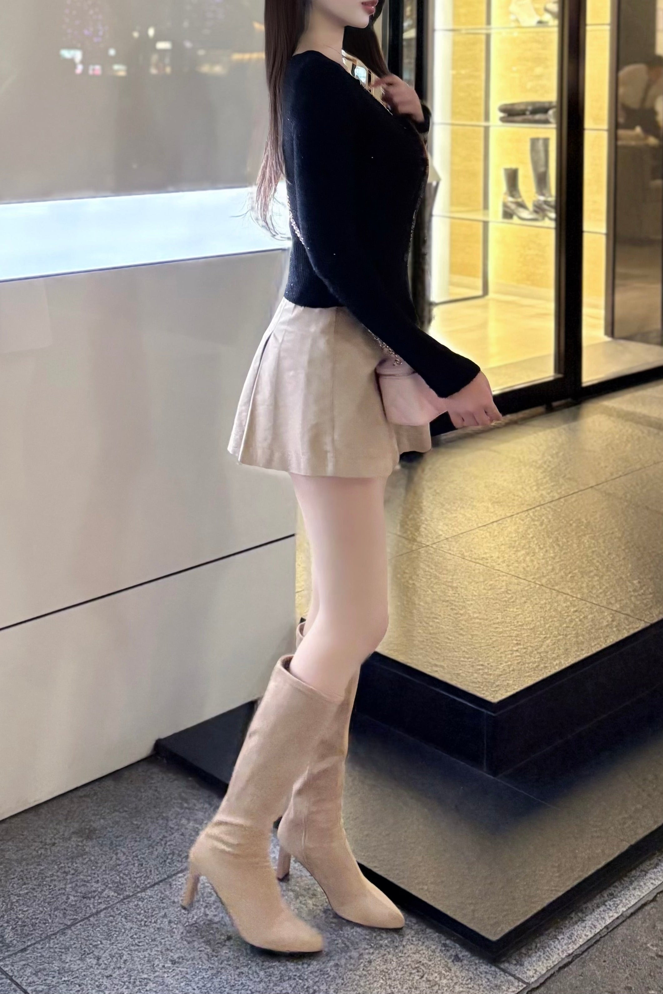 レースカラーカーディガン KR13758