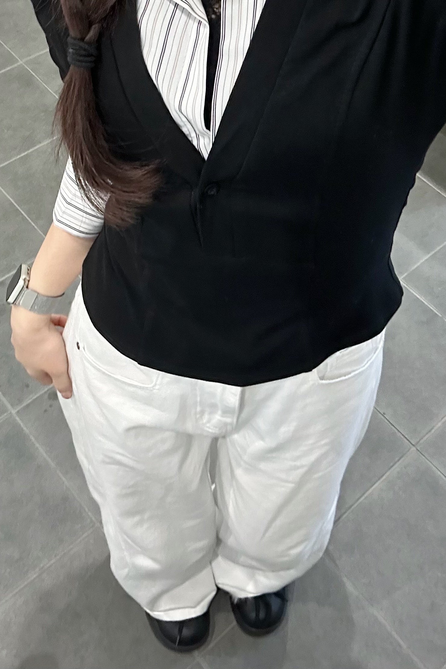 ワイドレッグカーブジーンズ KR14096