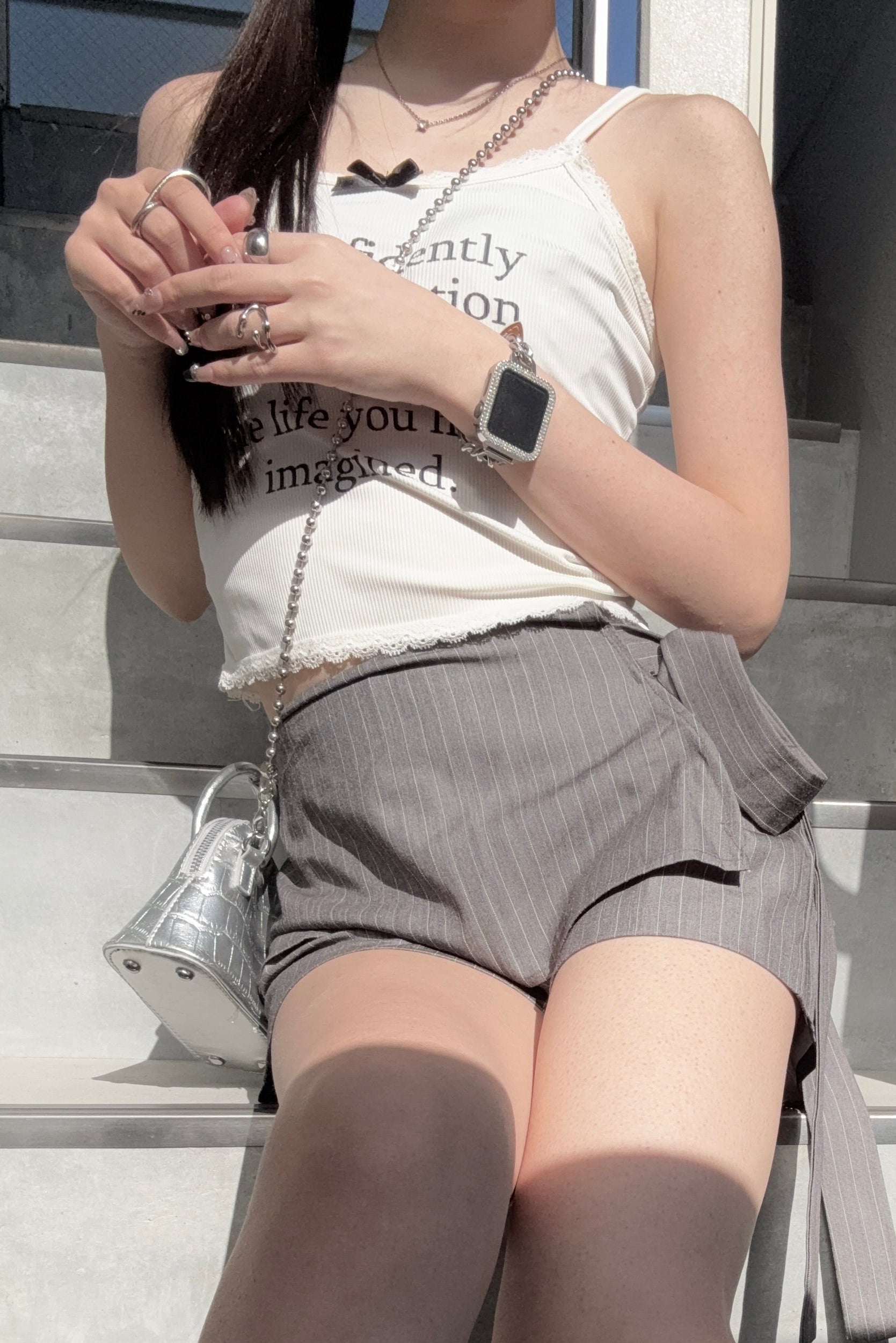 レイヤードミニスカート KR13649