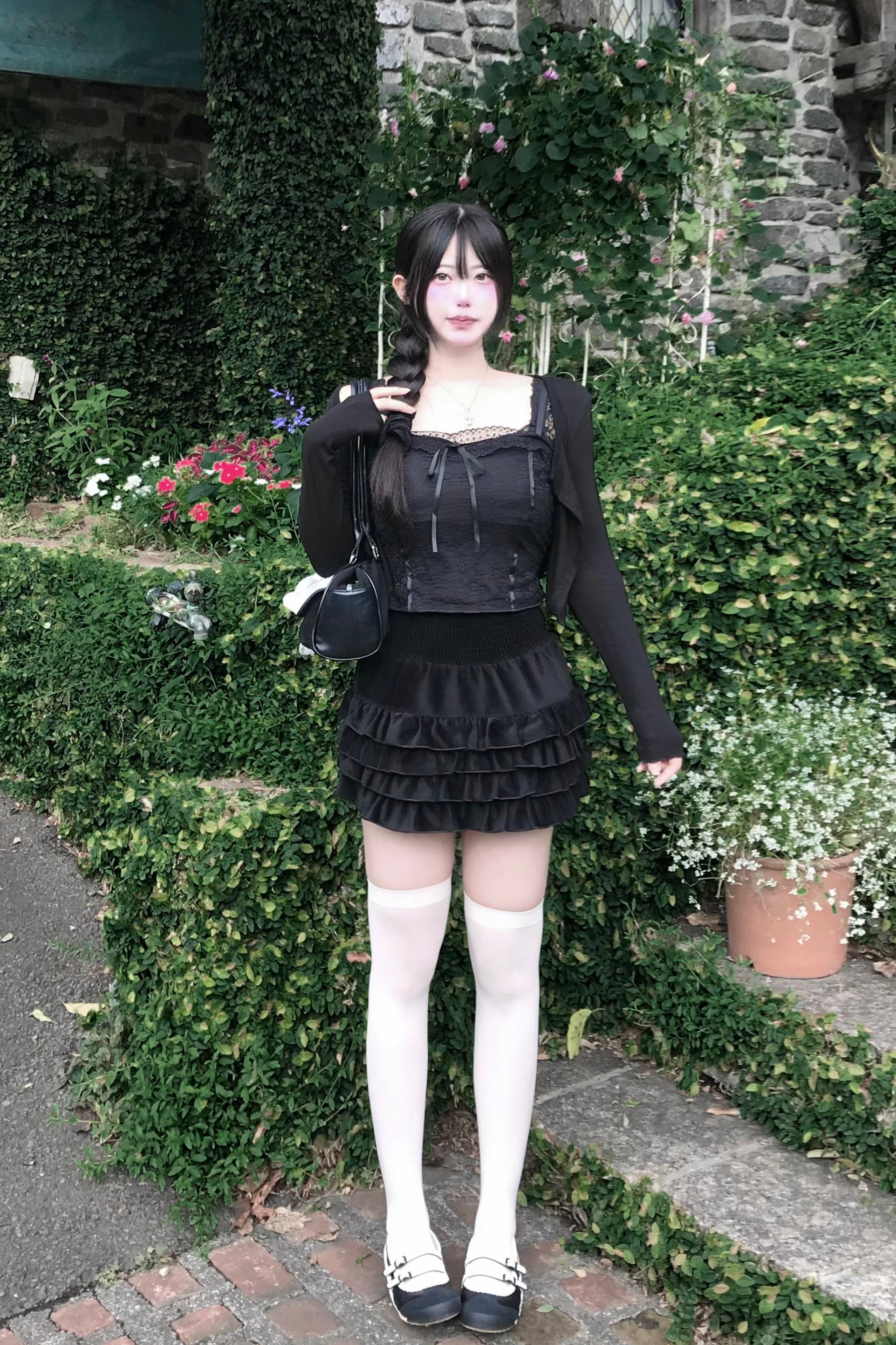 リボンレースキャミソール KR13084