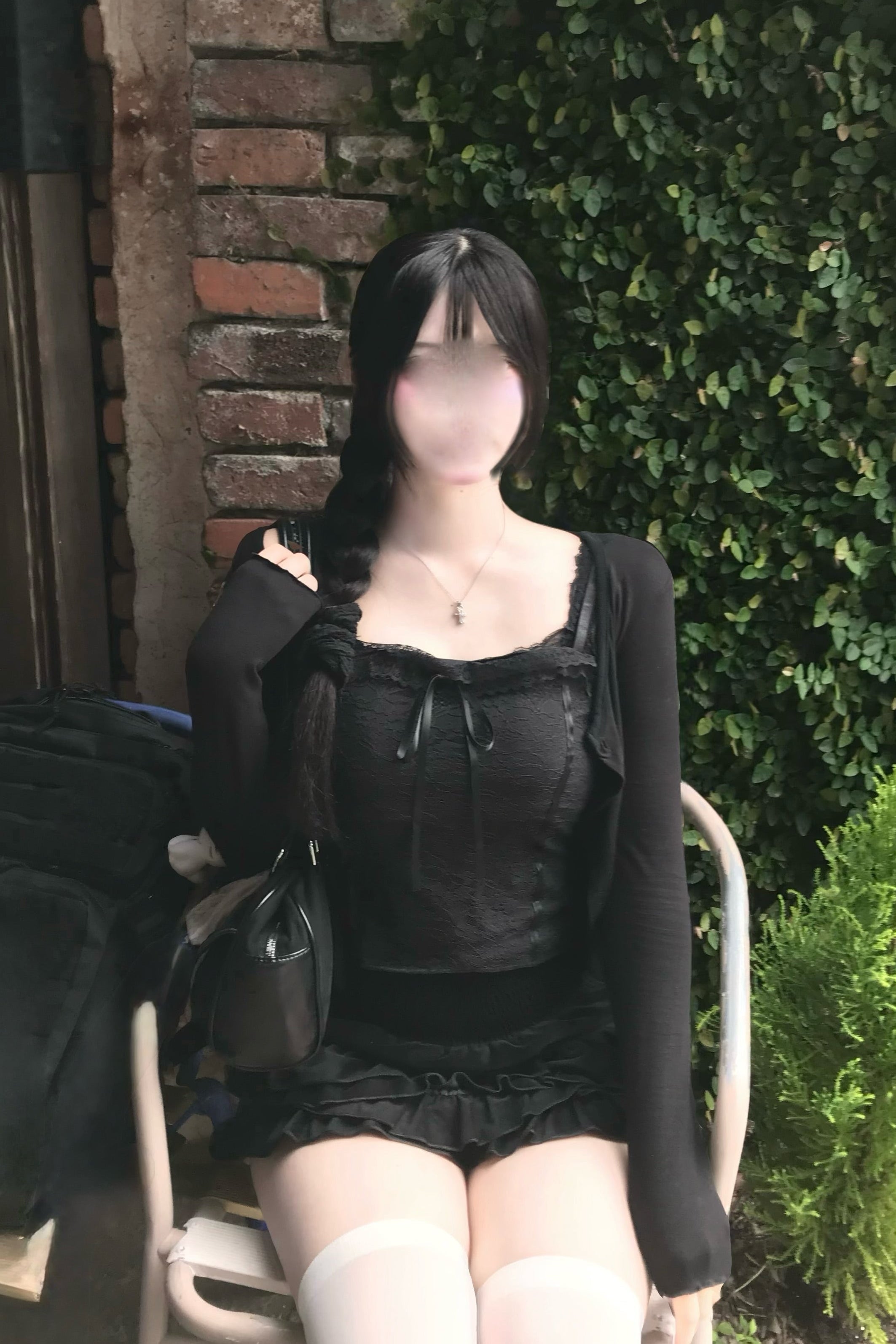 リボンレースキャミソール KR13084