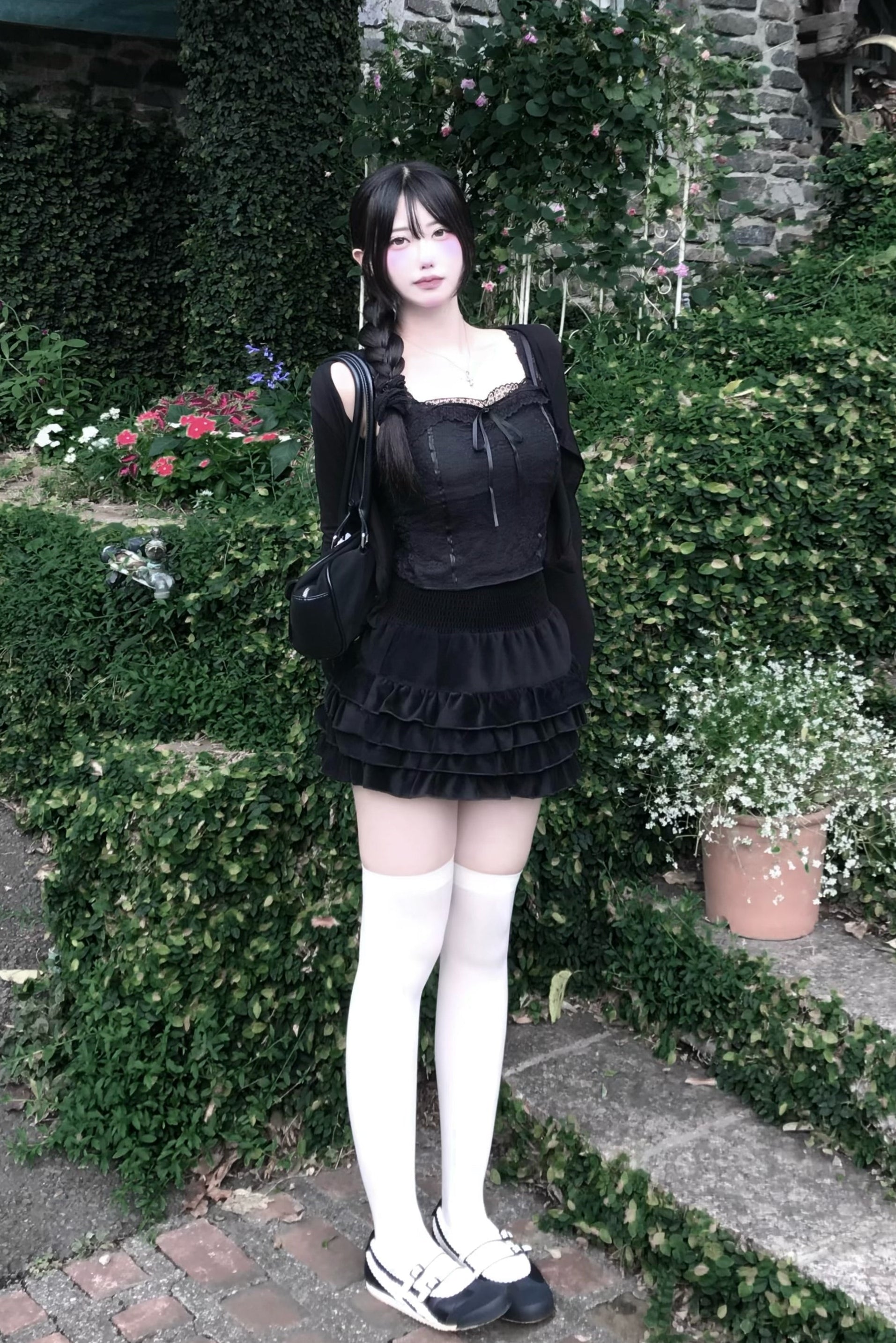 リボンレースキャミソール KR13084