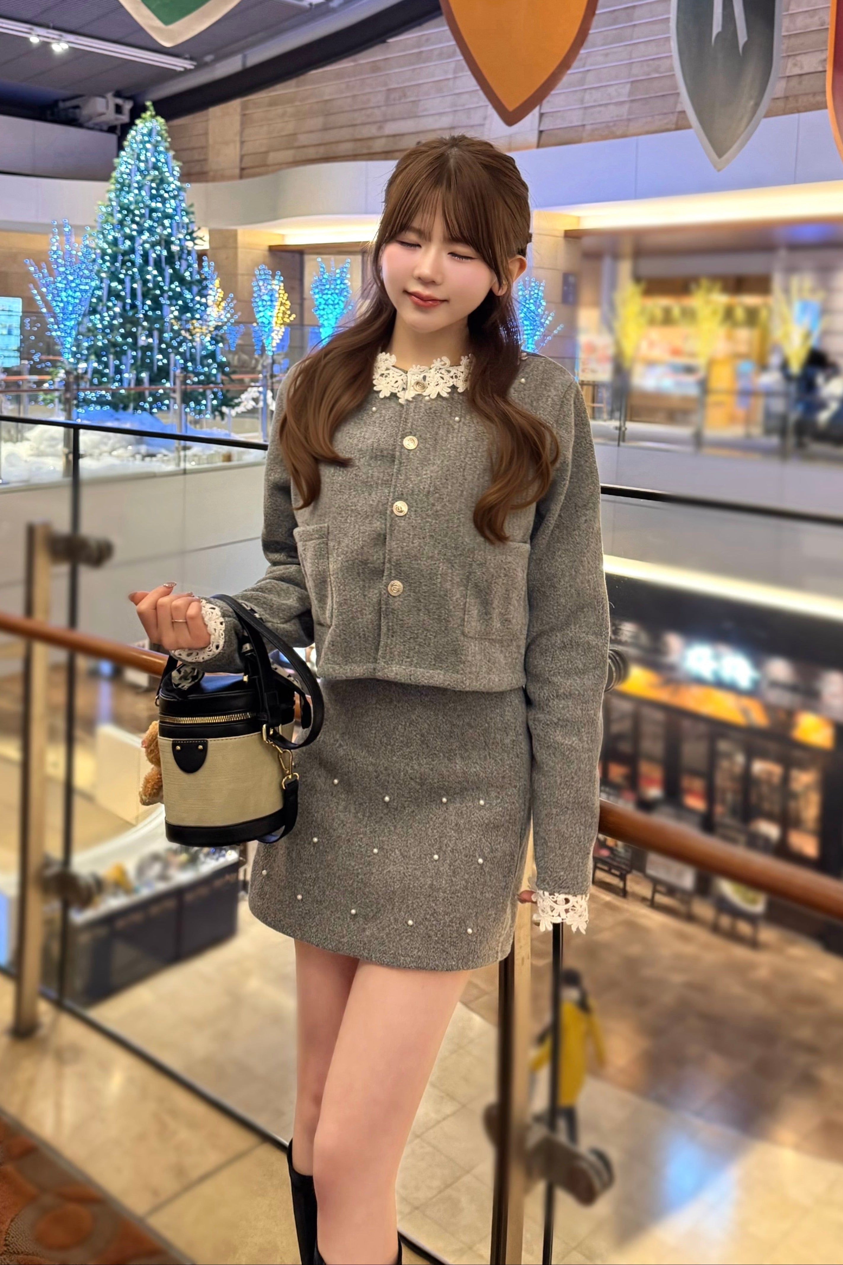 メルトンレースカラーセットアップ KR30393