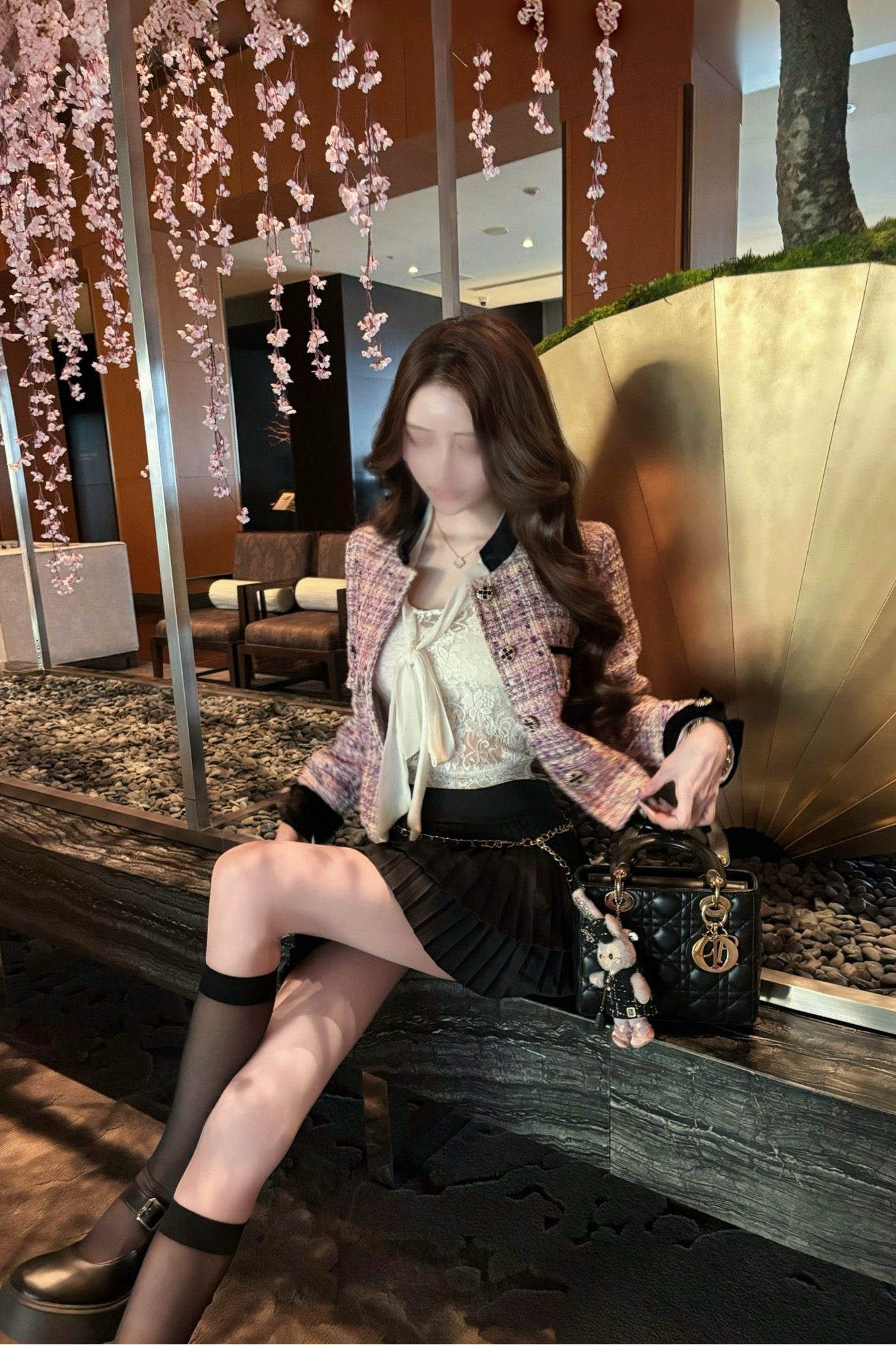 ツイードショートジャケット KR30463