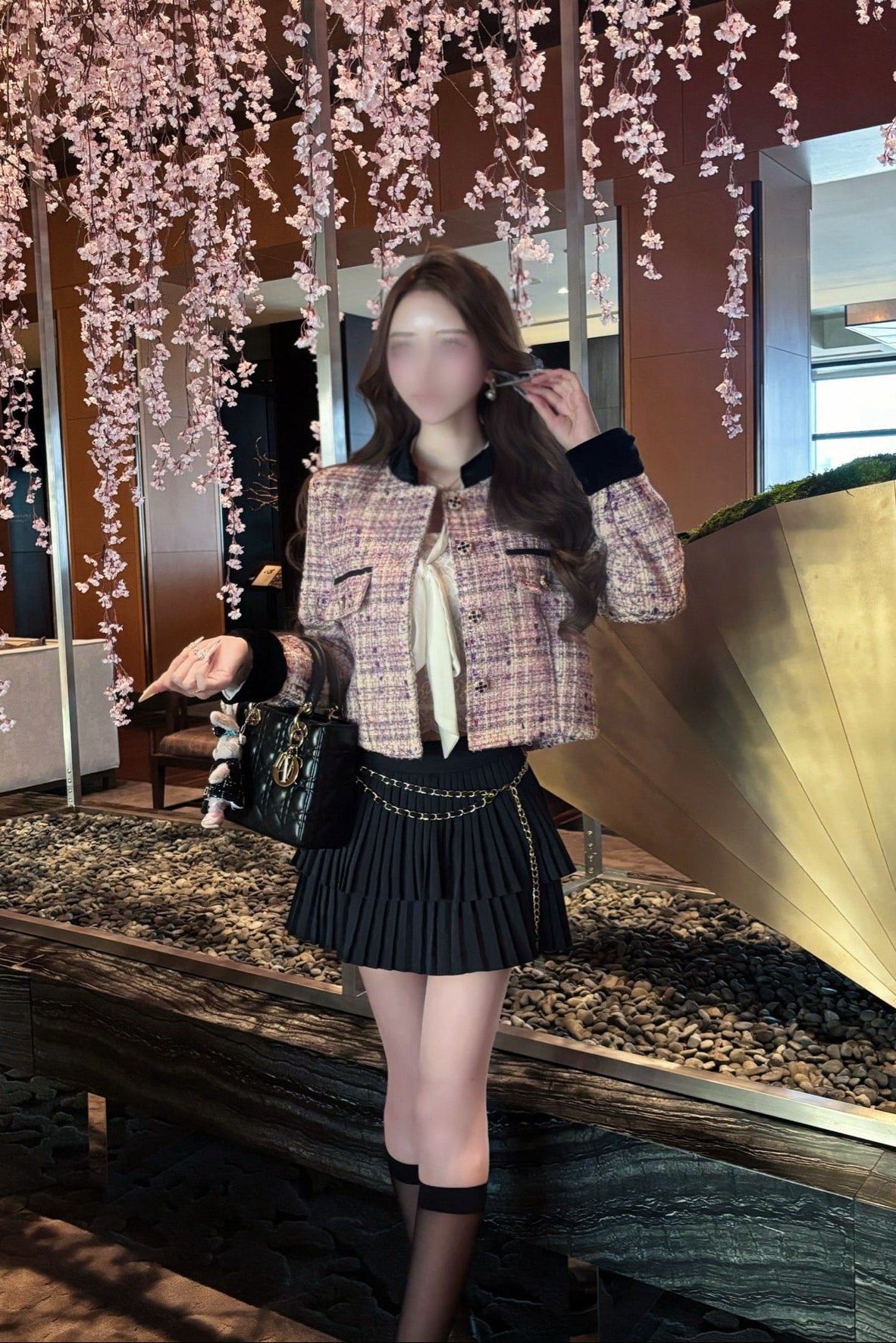 ツイードショートジャケット KR30463