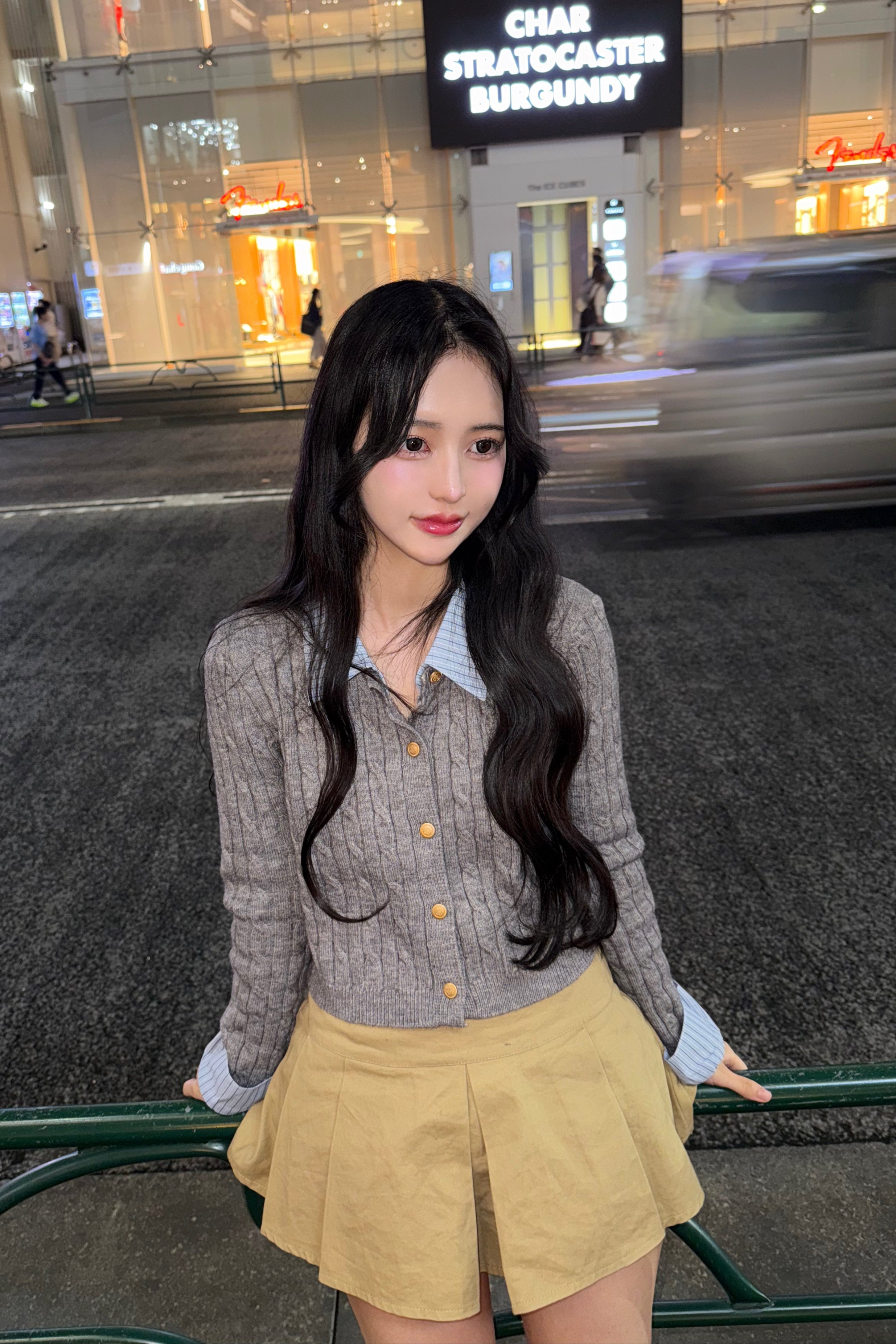 Shirt-in Knit Tops KR10194