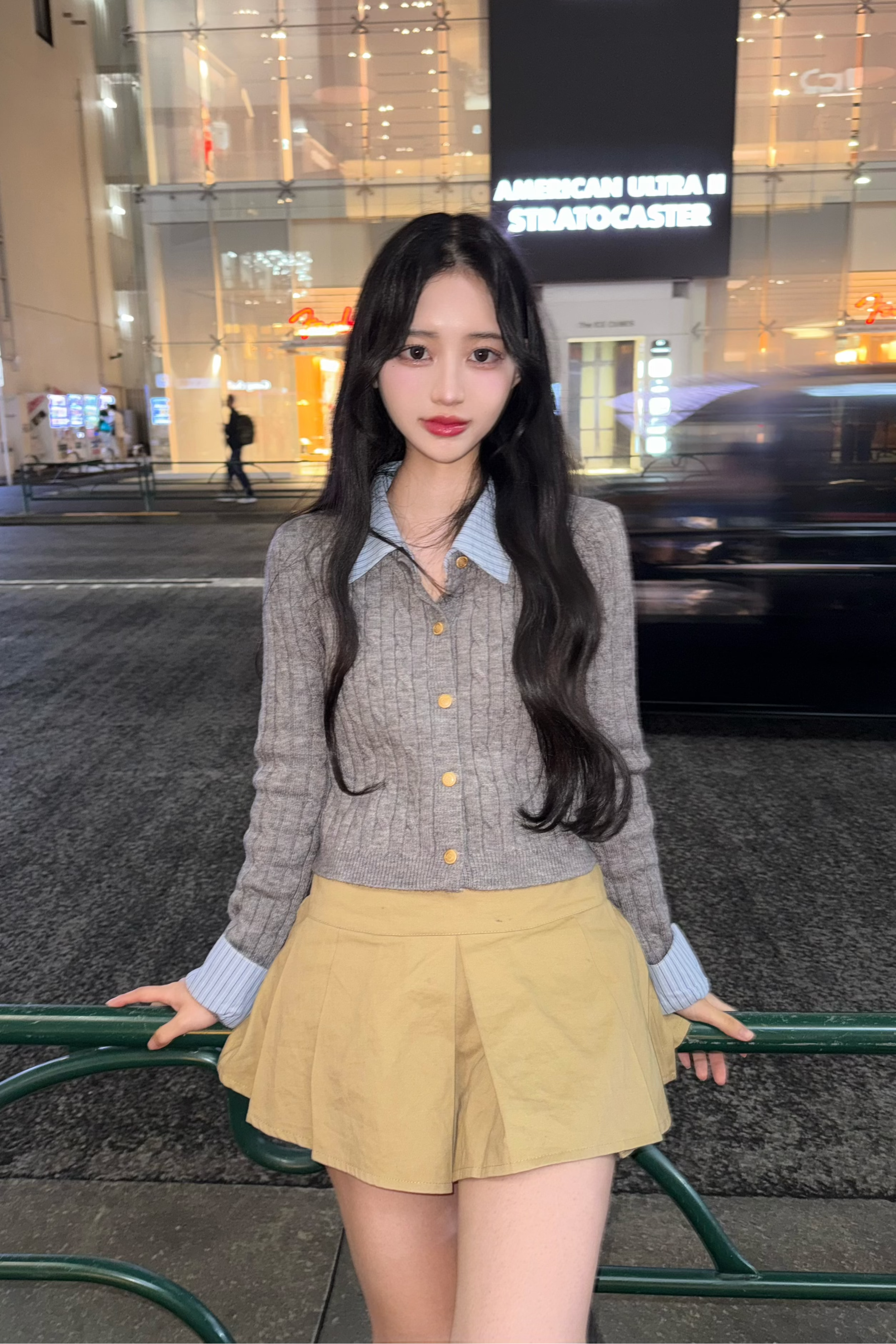 Shirt-in Knit Tops KR10194