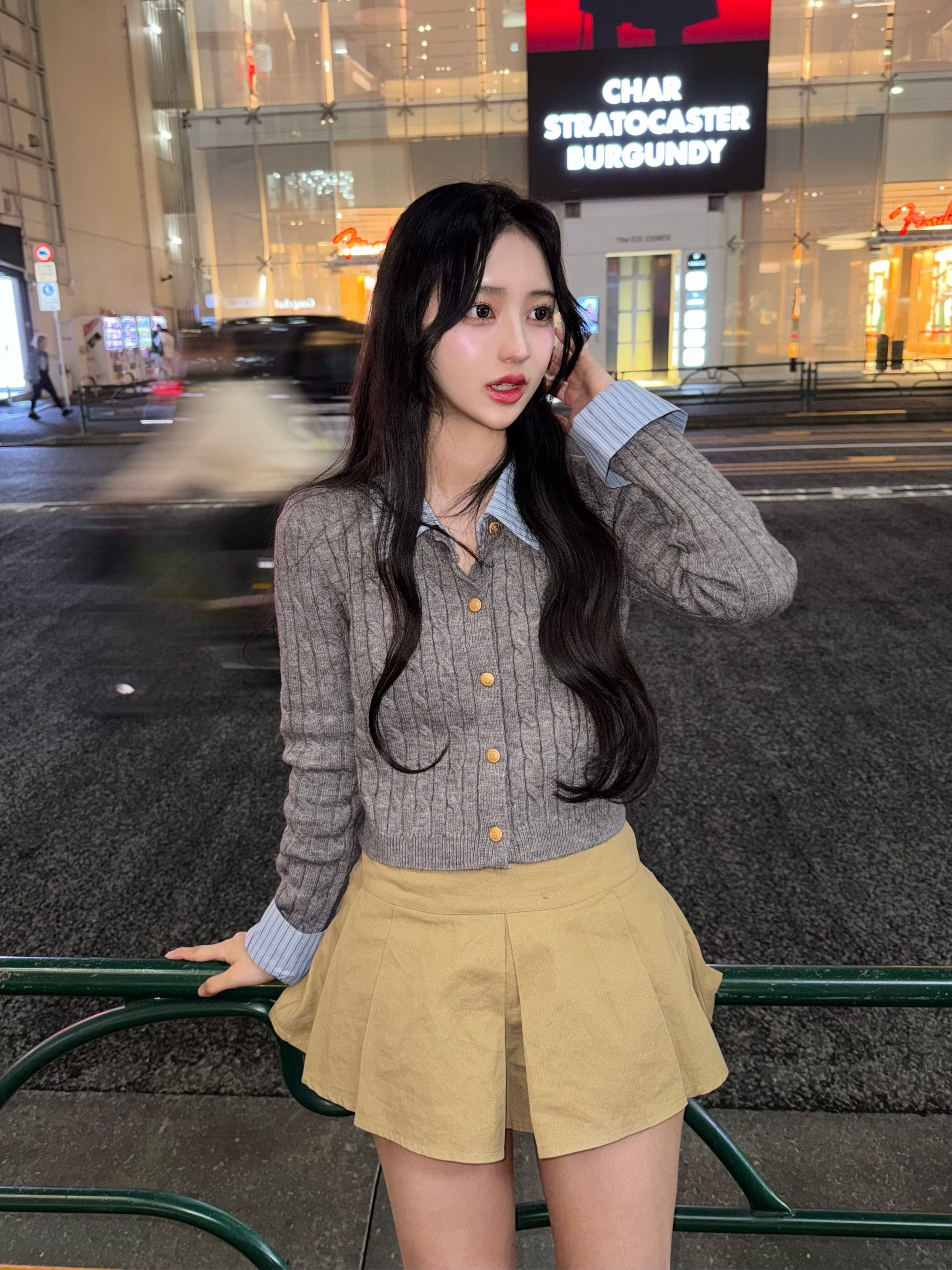 Shirt-in Knit Tops KR10194