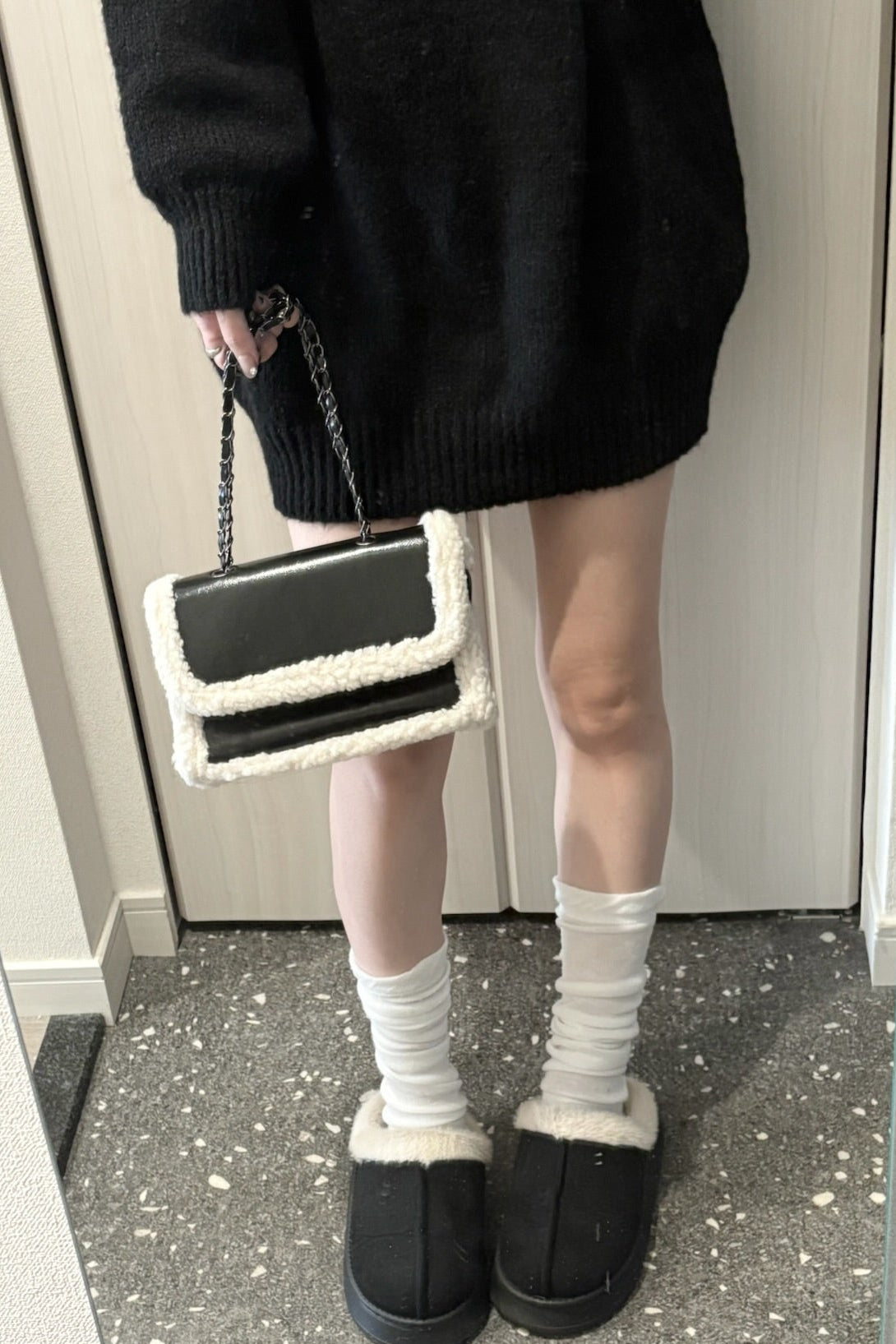 ムートボアンショルダーバッグ KR13645