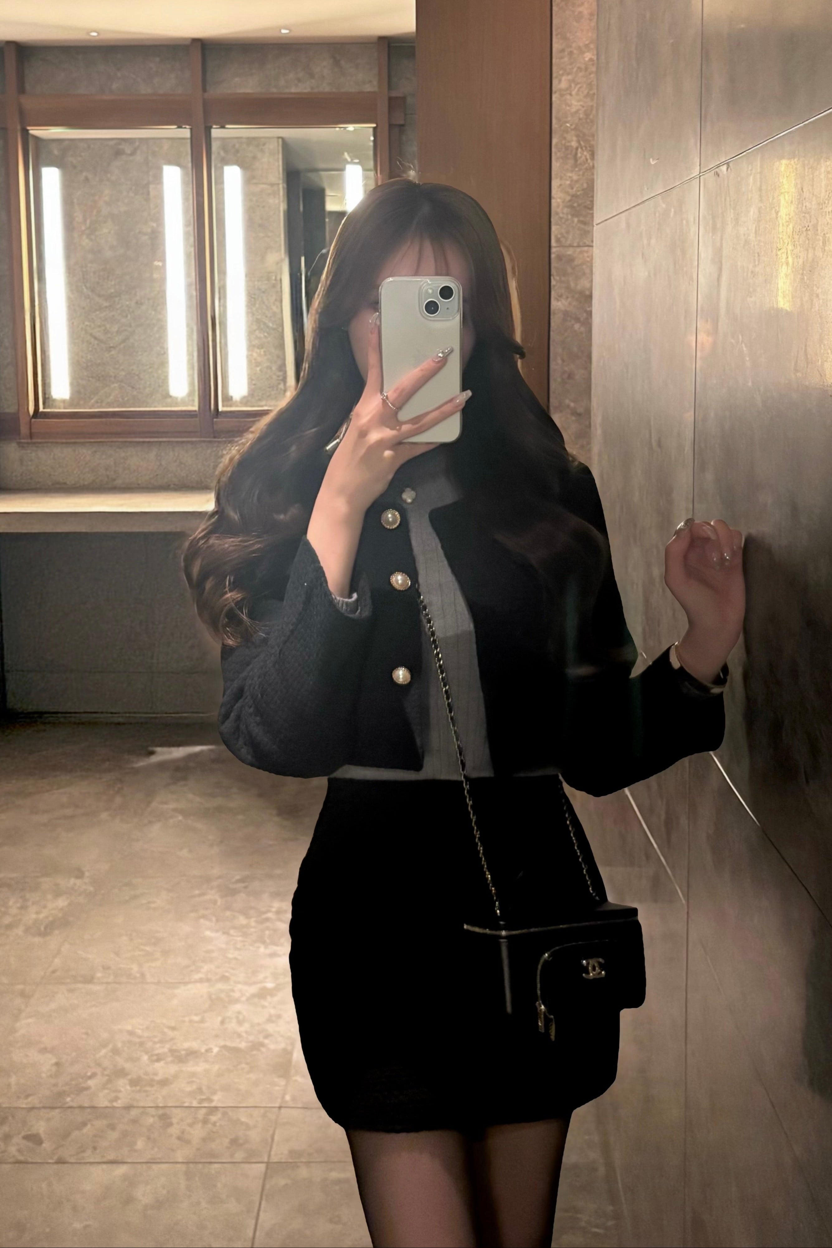 ブラックツイードセットアップ KR30264