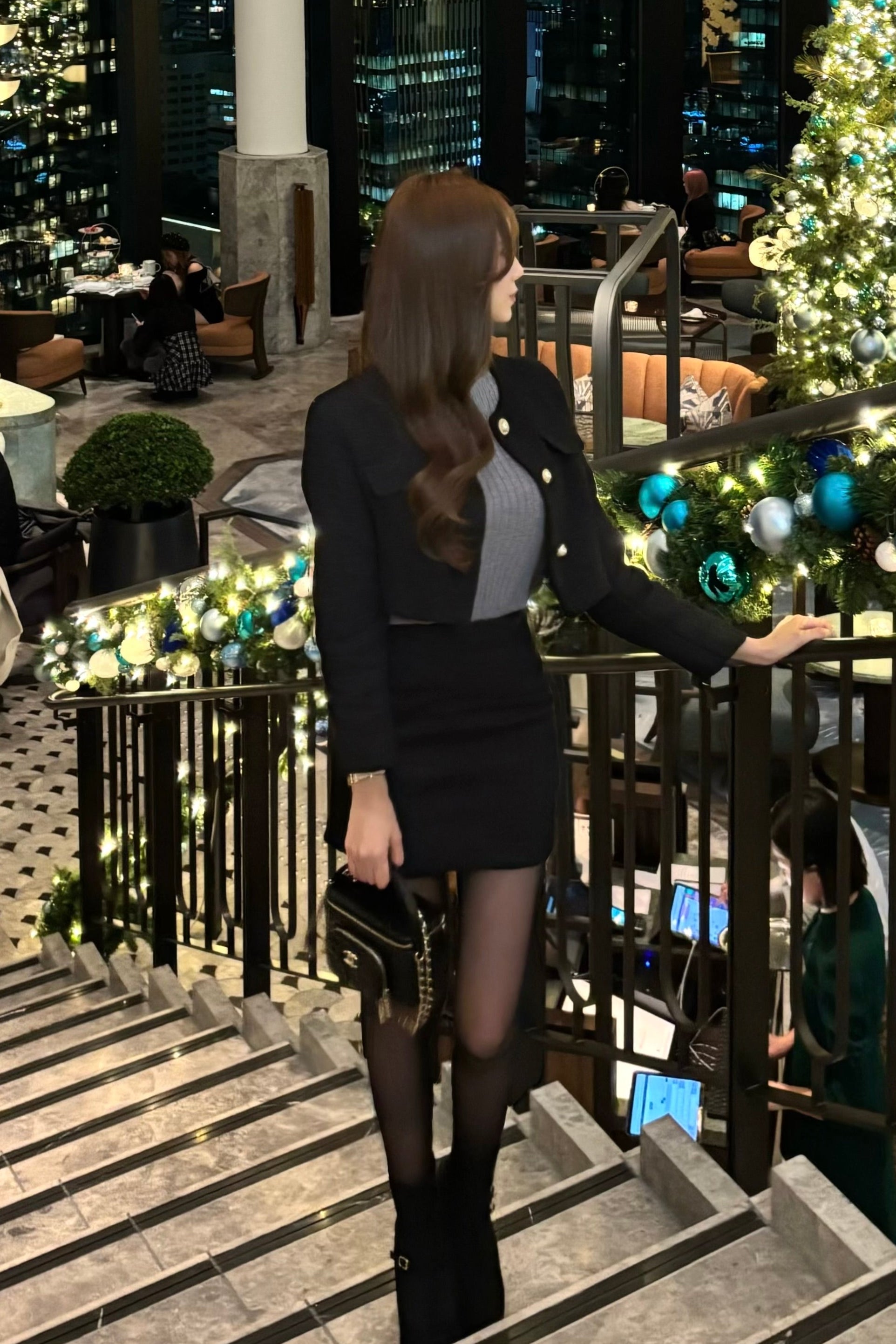 ブラックツイードセットアップ KR30264